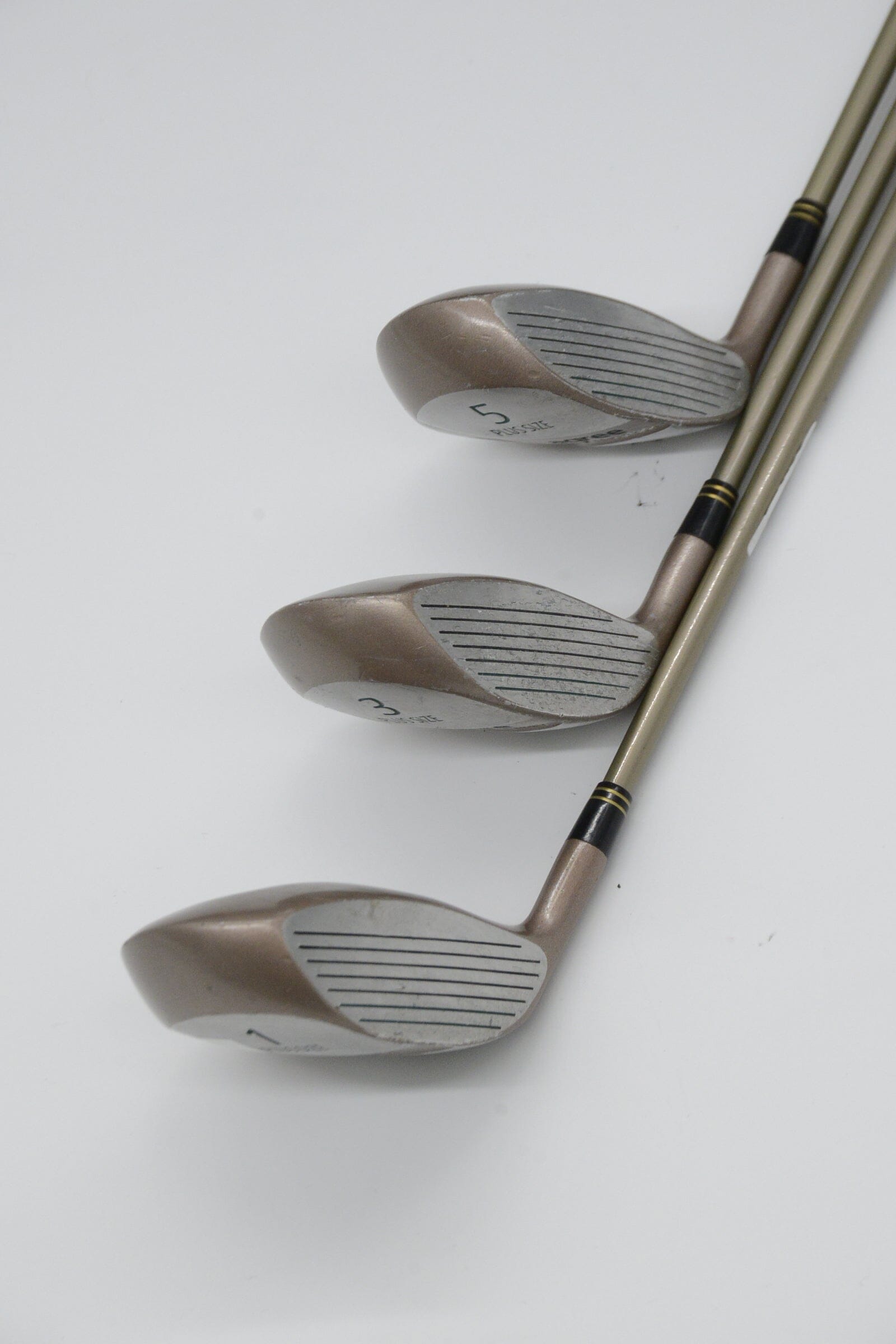 Women's LPGA Agree D, 3W, 5W Wood Set W Flex Golf Clubs GolfRoots