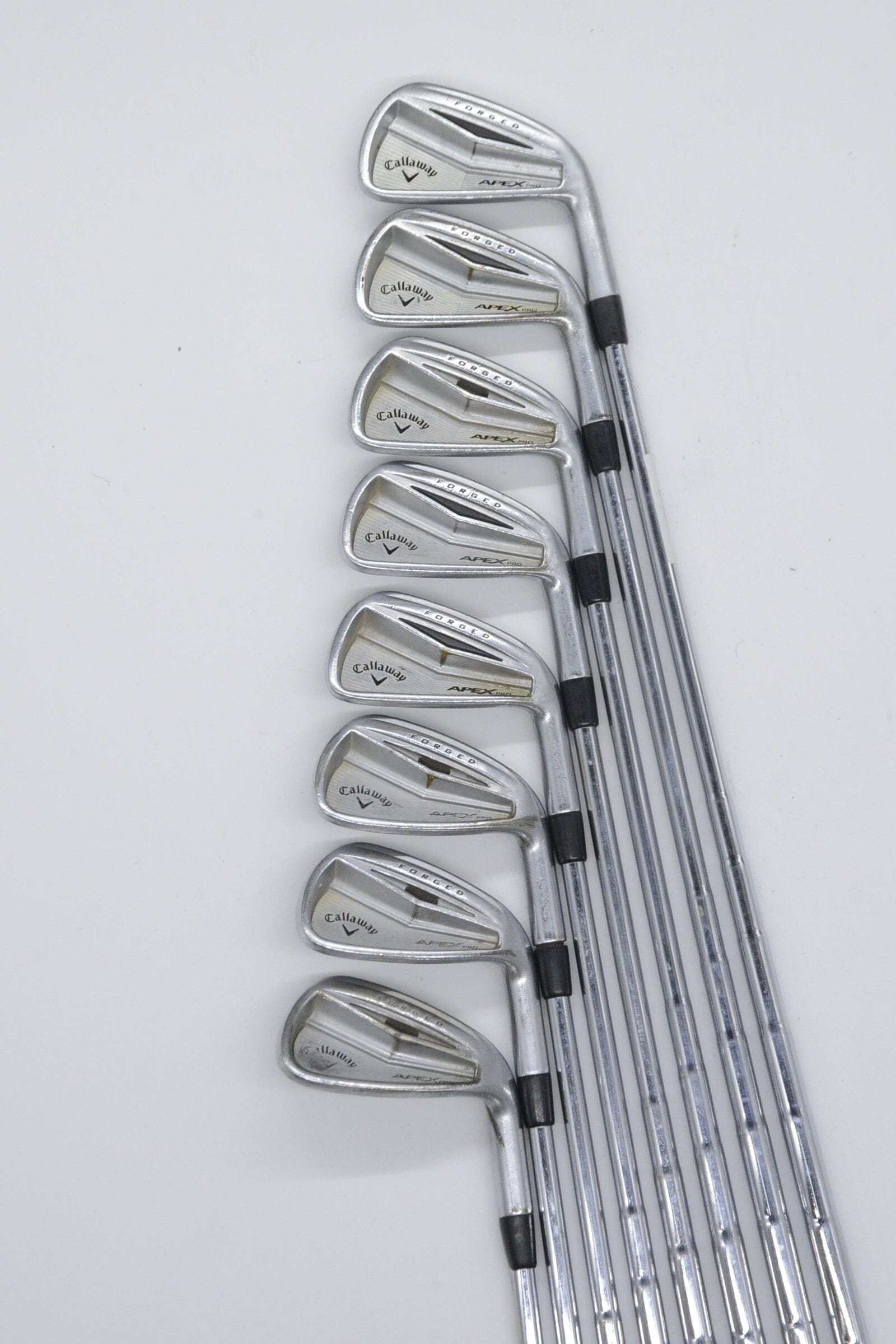 Callaway Apex Pro Forged 3-PW Iron Set S Flex +0.5" Golf Clubs GolfRoots