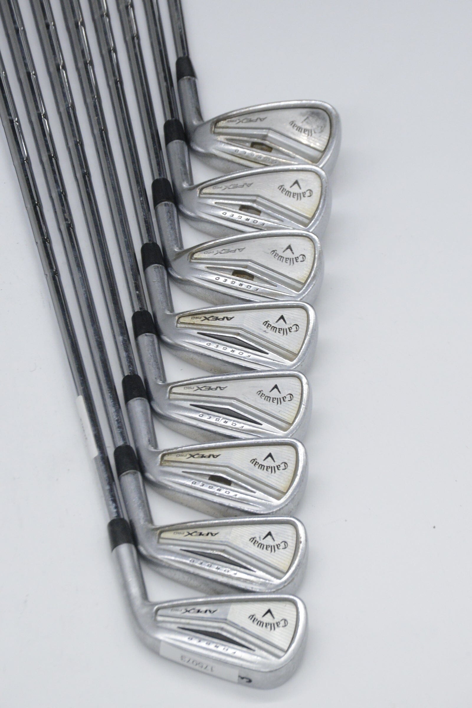 Callaway Apex Pro Forged 3-PW Iron Set S Flex +0.5" Golf Clubs GolfRoots