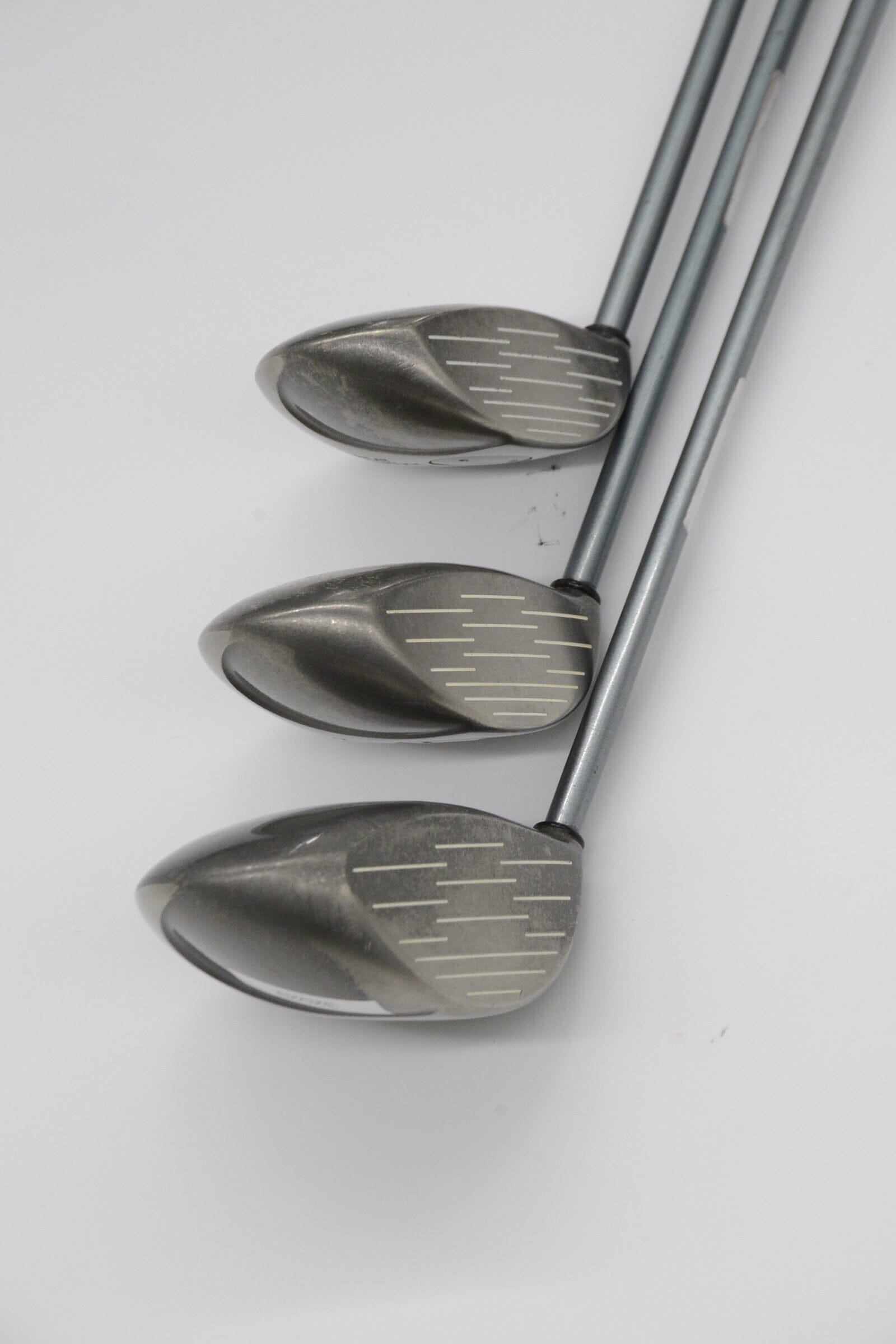 Women's Callaway Hawk Eye D, 3W, 5W Wood Set W Flex Golf Clubs GolfRoots