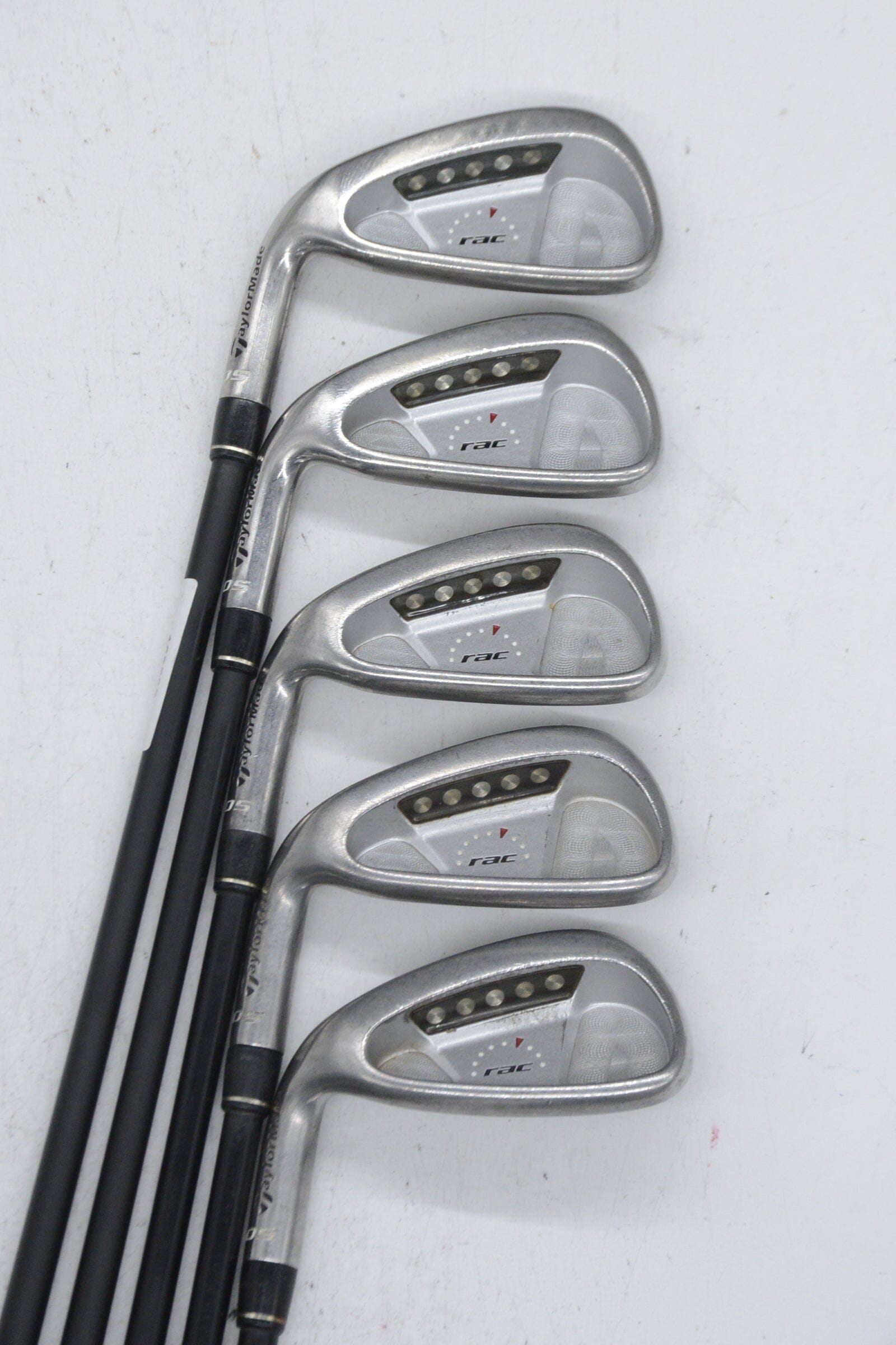 Lefty TaylorMade Rac OS 4-8 Iron Set R Flex Std Length Golf Clubs GolfRoots