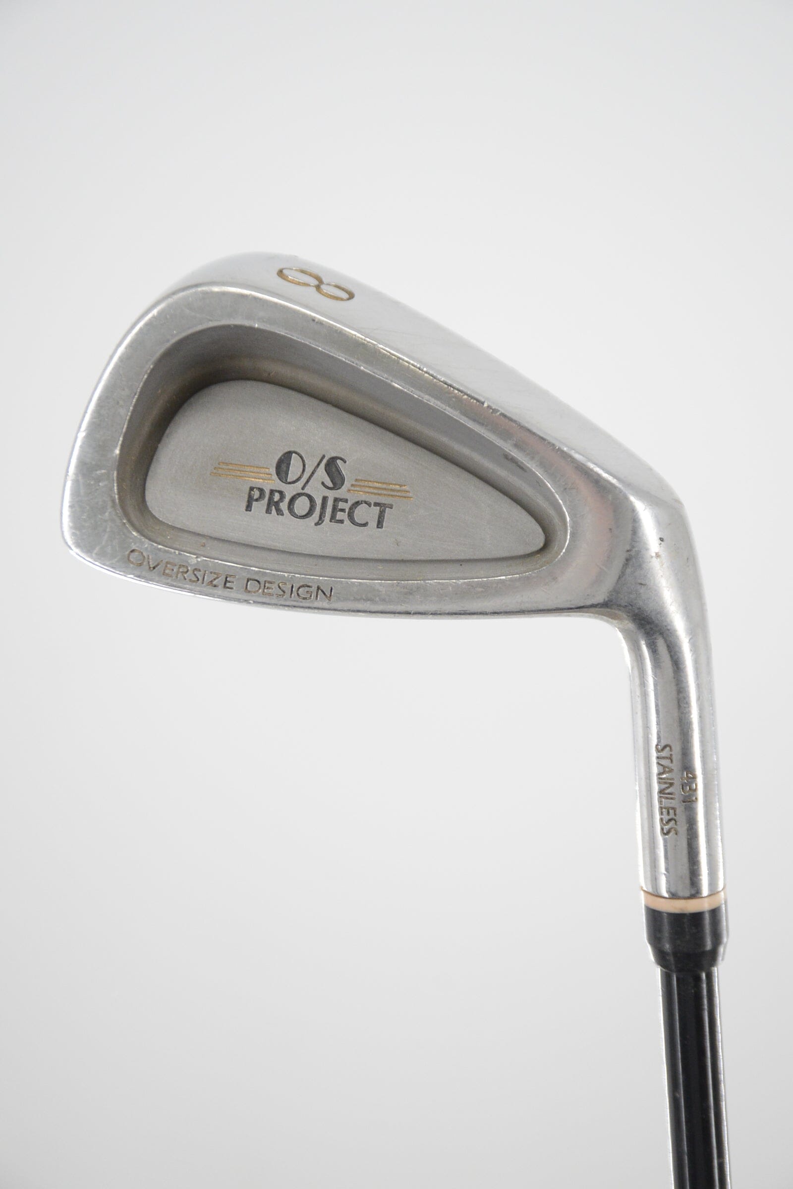 O/S Project Oversize Design 8 Iron S Flex 36.25" Golf Clubs GolfRoots