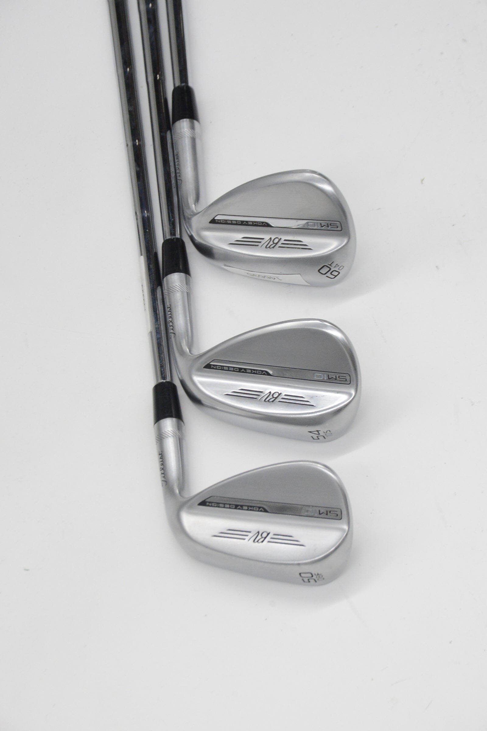 Titleist Vokey SM10 Tour Chrome 50, 54, 60 Degree Wedge Set X Flex Golf Clubs GolfRoots