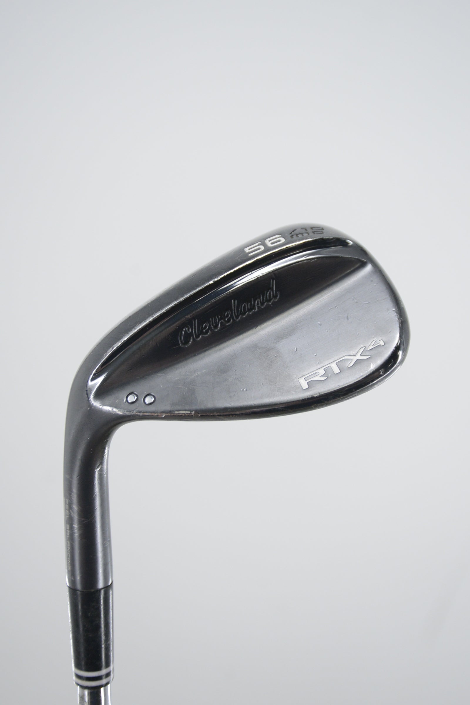 Lefty Cleveland RTX 4 Black Satin 56 Degree Wedge S Flex 35"