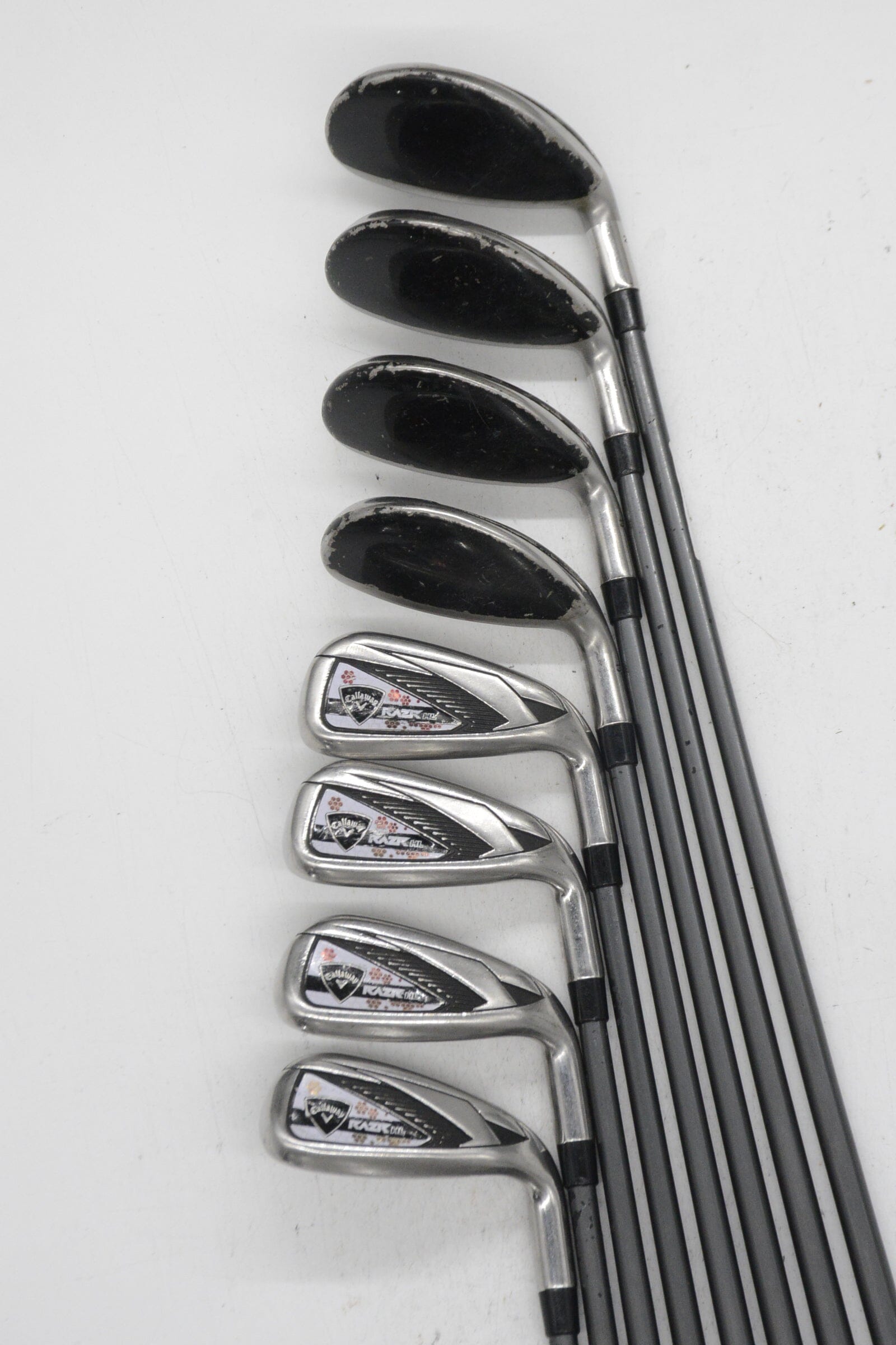 Women's Callaway RAZR X HL Combo 4H-7H, 8-AW Iron Set W Flex -0.5" Golf Clubs GolfRoots