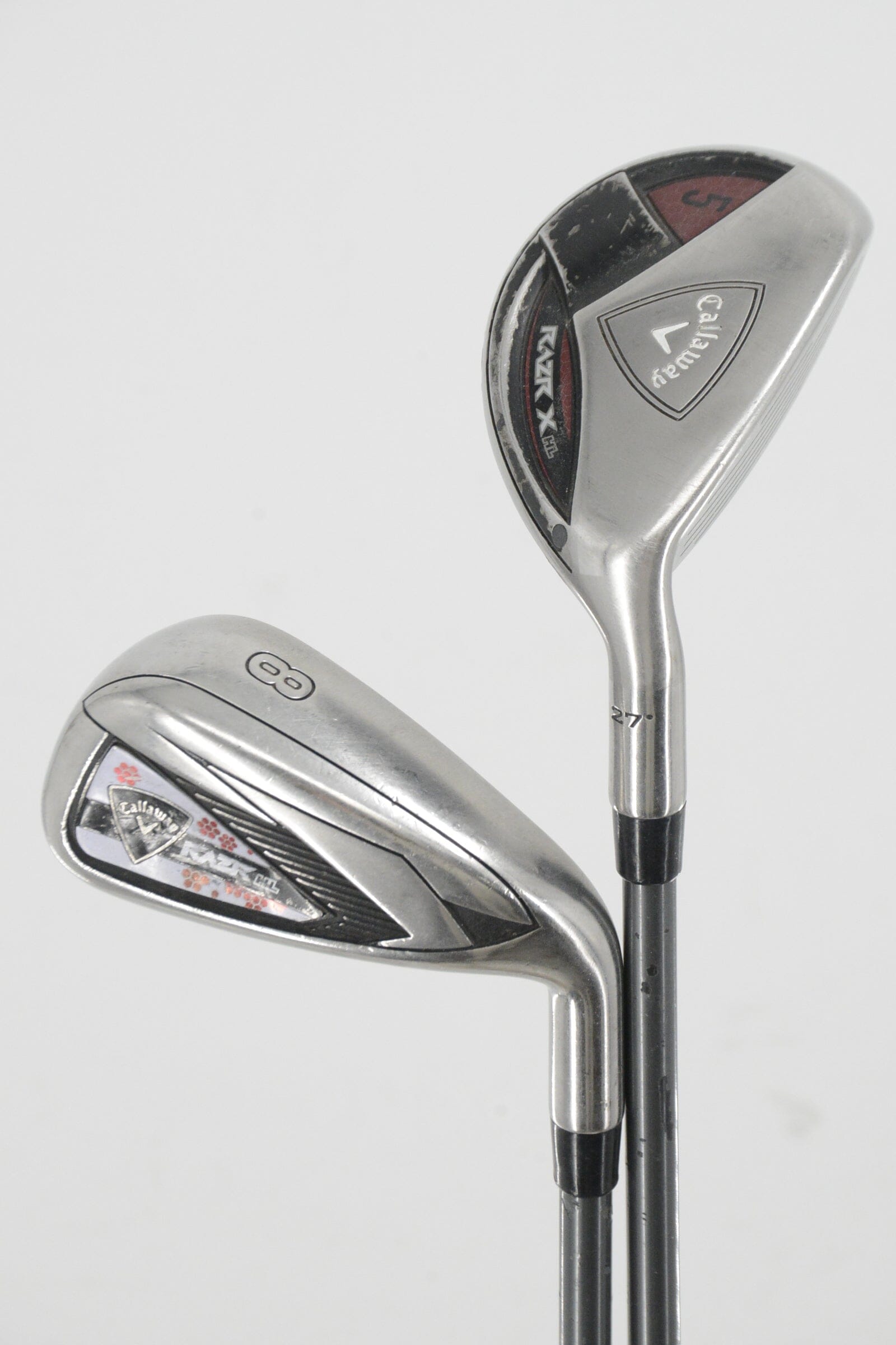 Women's Callaway RAZR X HL Combo 4H-7H, 8-AW Iron Set W Flex -0.5" Golf Clubs GolfRoots