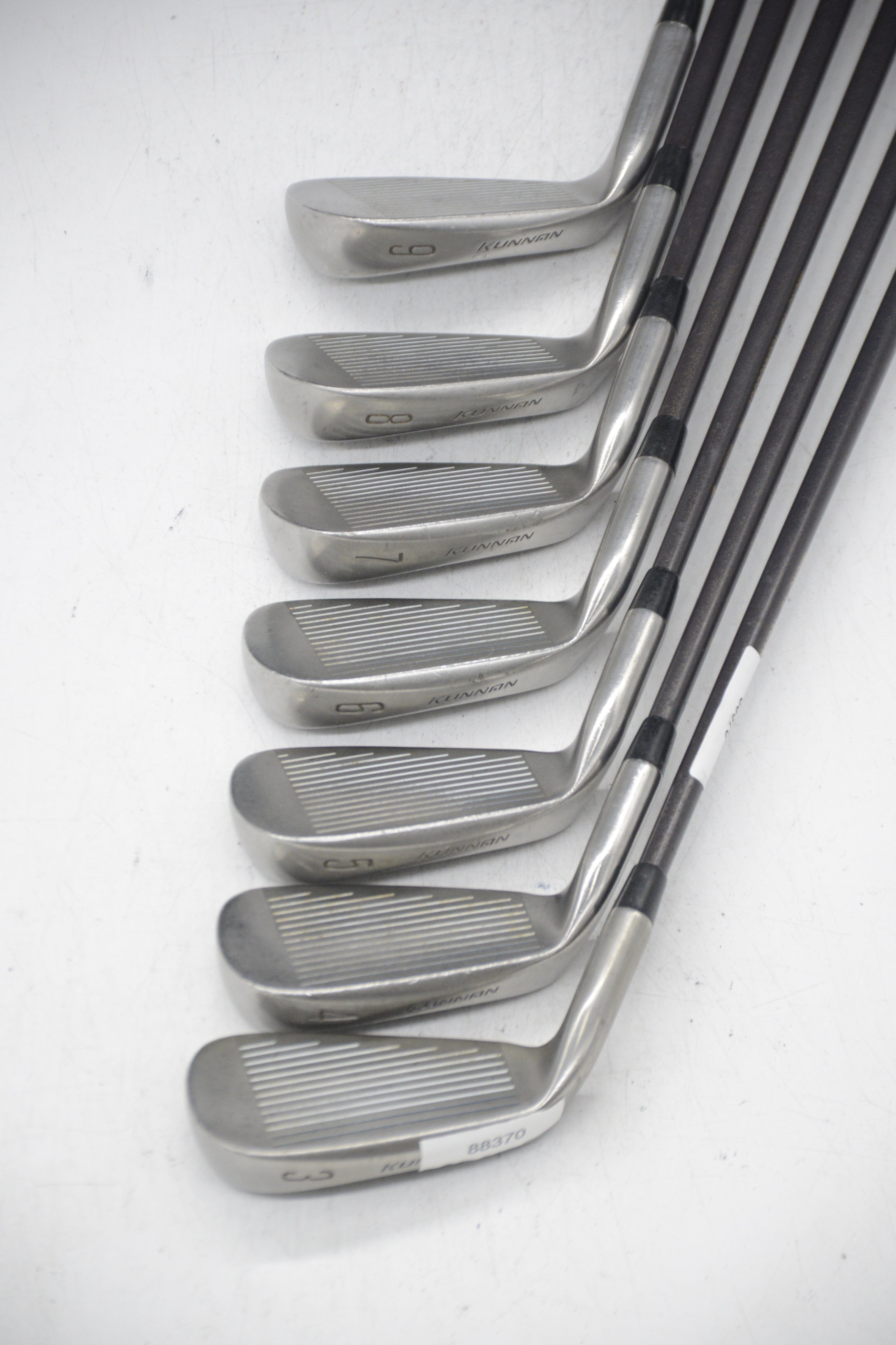 Women's Kunnan EXT 3-9 Iron Set W Flex -0.25" Golf Clubs GolfRoots