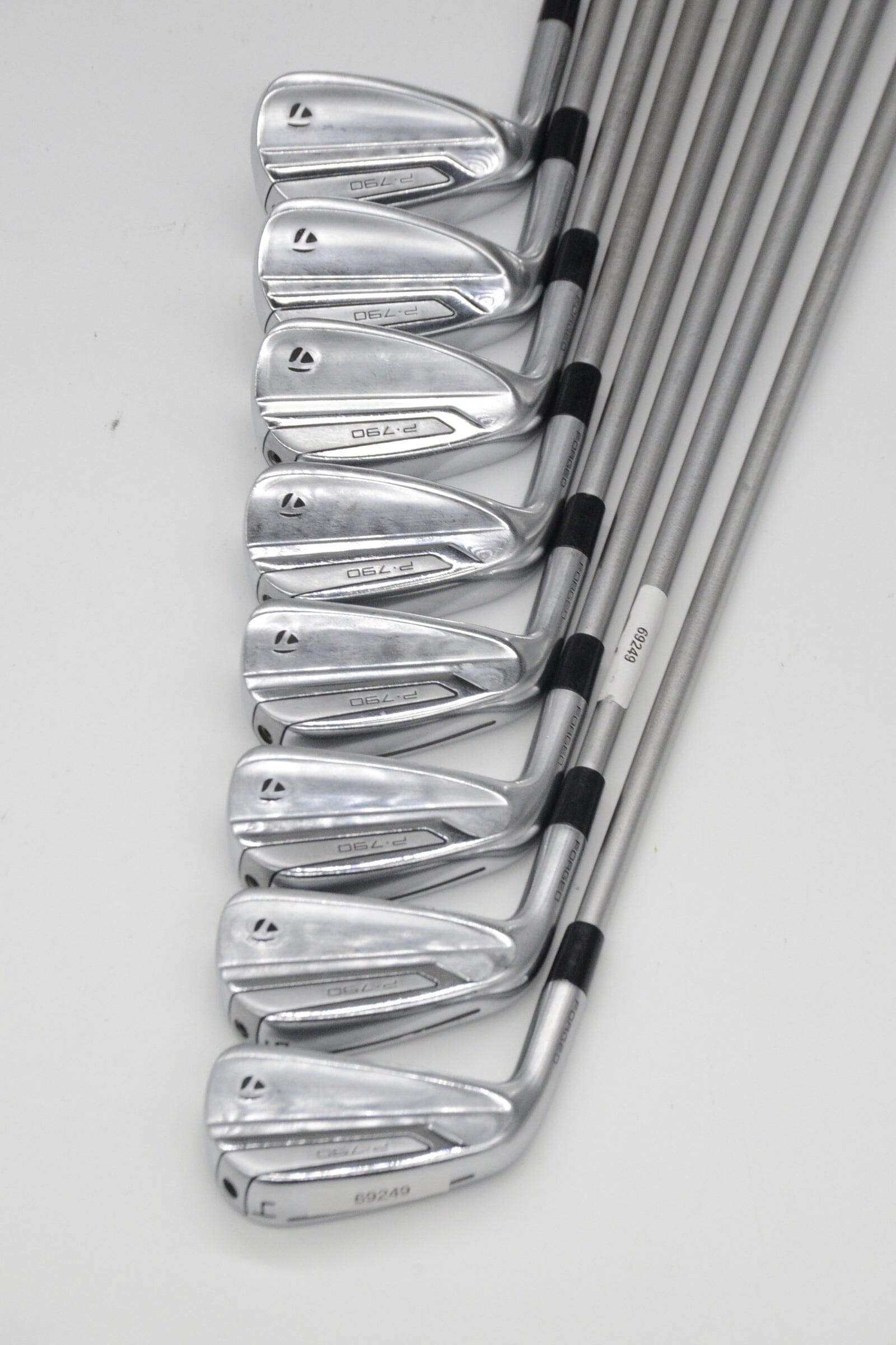 Lefty TaylorMade P790 2019 4-AW Iron Set S Flex Std Length Golf Clubs GolfRoots