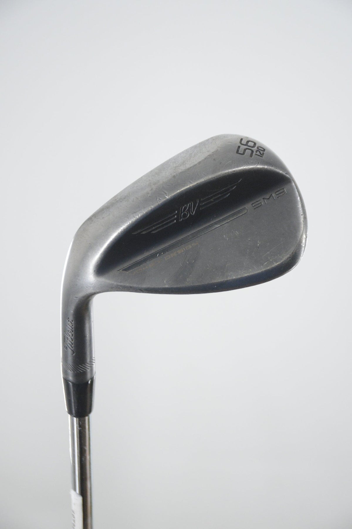 Lefty Titleist Vokey SM9 Jet Black 56 Degree Wedge S Flex 36.25" Golf Clubs GolfRoots