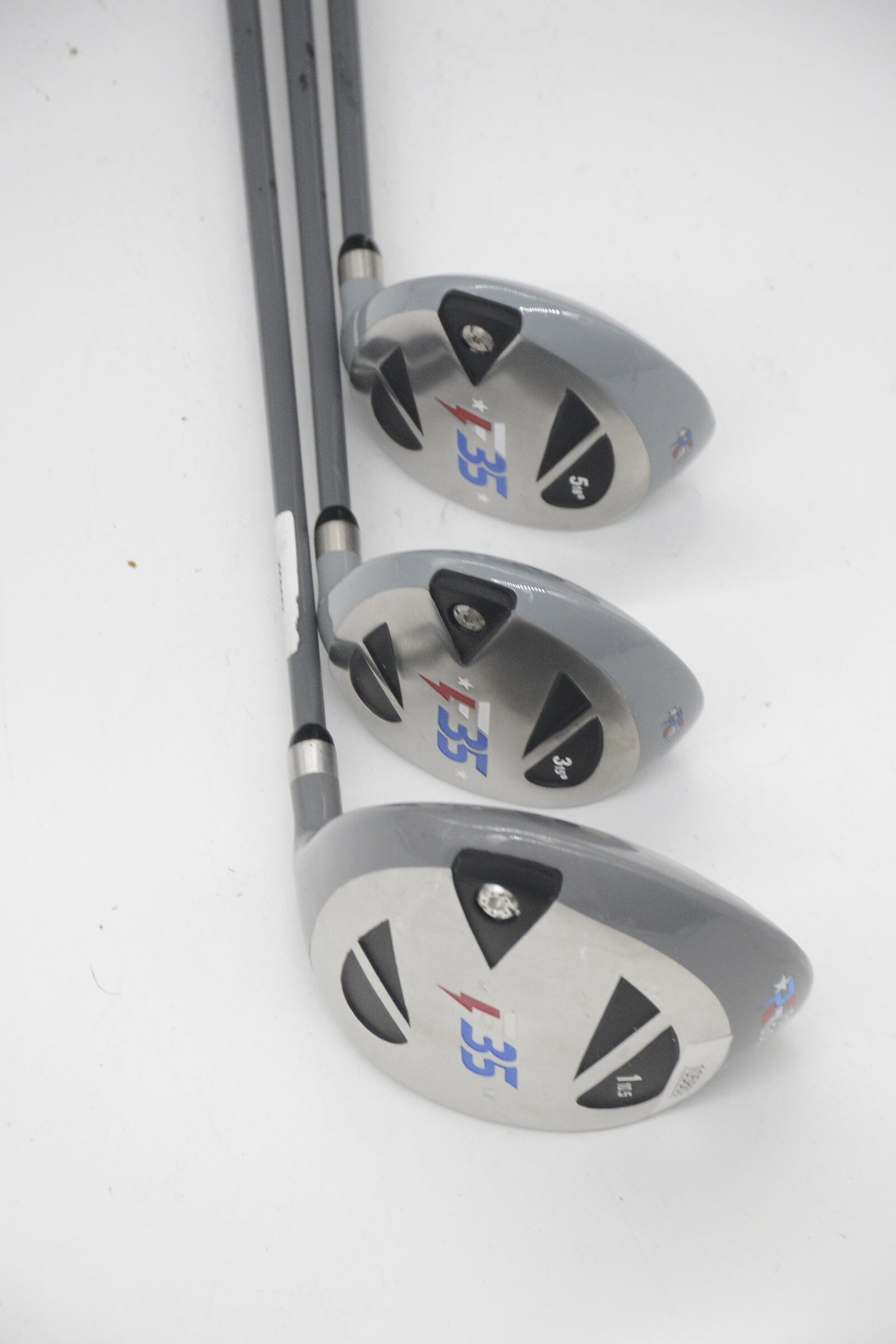 Patriot Golf F35 D, 3W, 5W Wood Set R Flex Golf Clubs GolfRoots