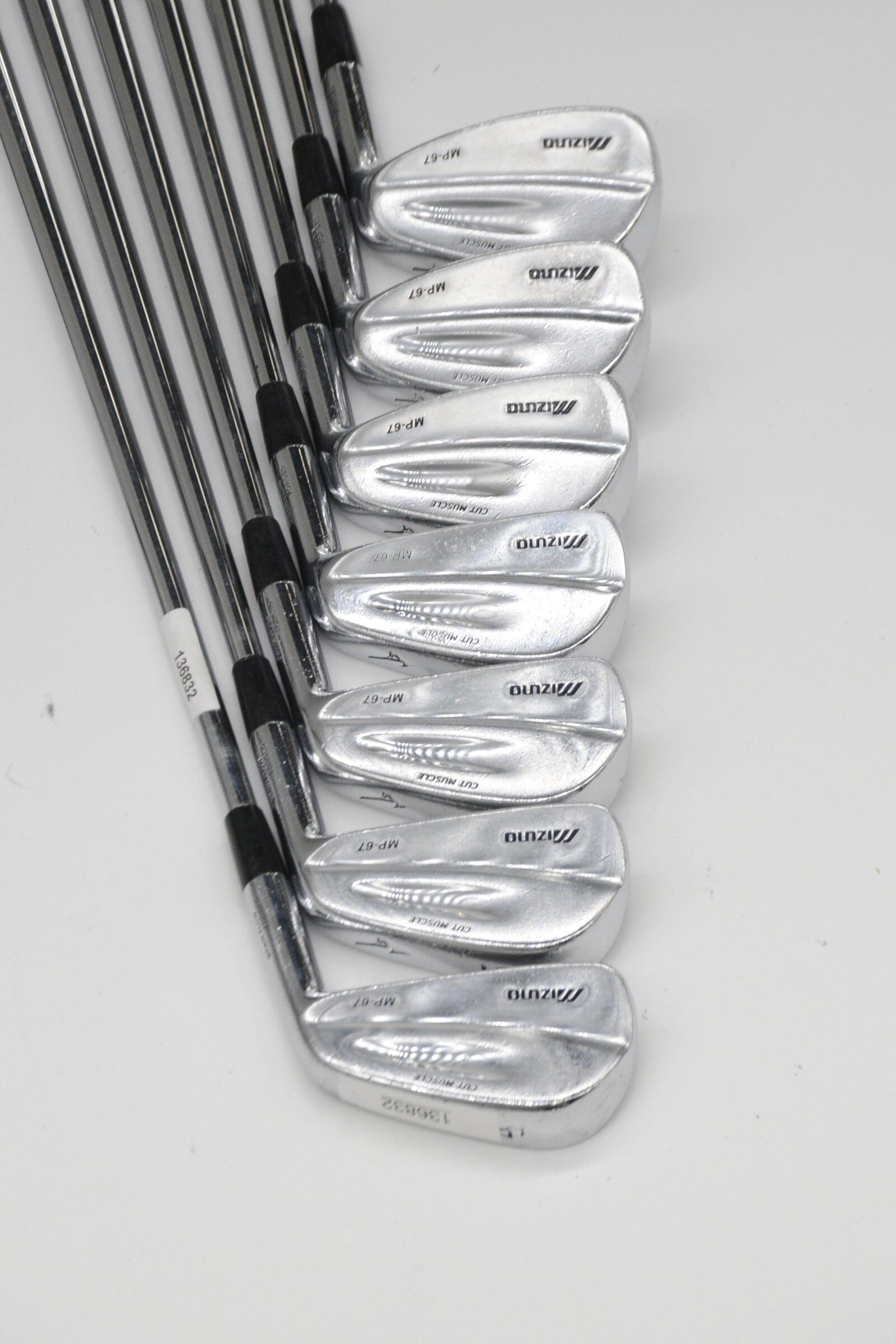 Mizuno MP 67 4-PW Iron Set R Flex +0.25" Golf Clubs GolfRoots