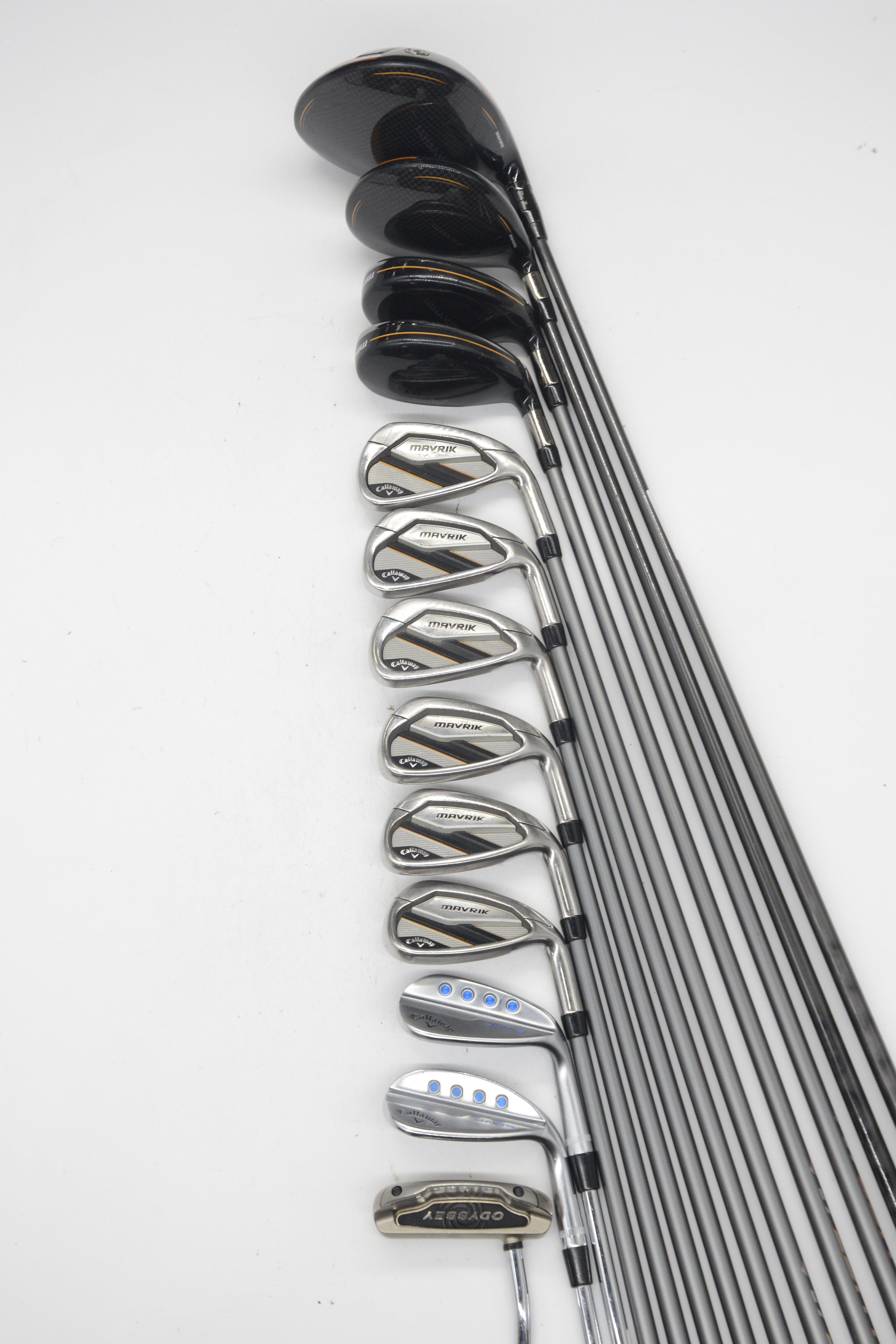 Callaway Mavrik Mixed Full Set R Flex -0.25" Golf Clubs GolfRoots