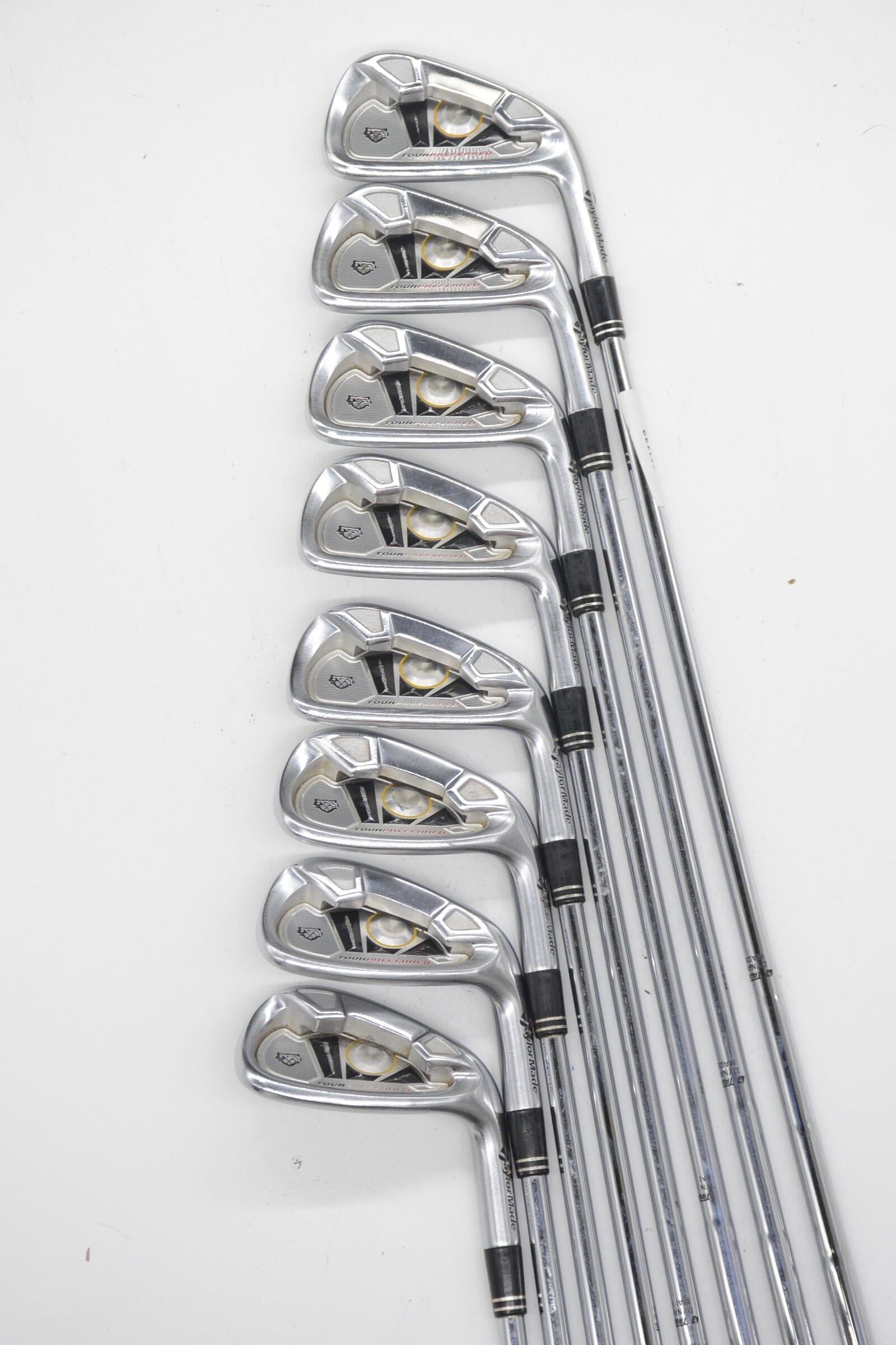 TaylorMade Tour Preferred 3-PW Iron Set S Flex Std Length Golf Clubs GolfRoots