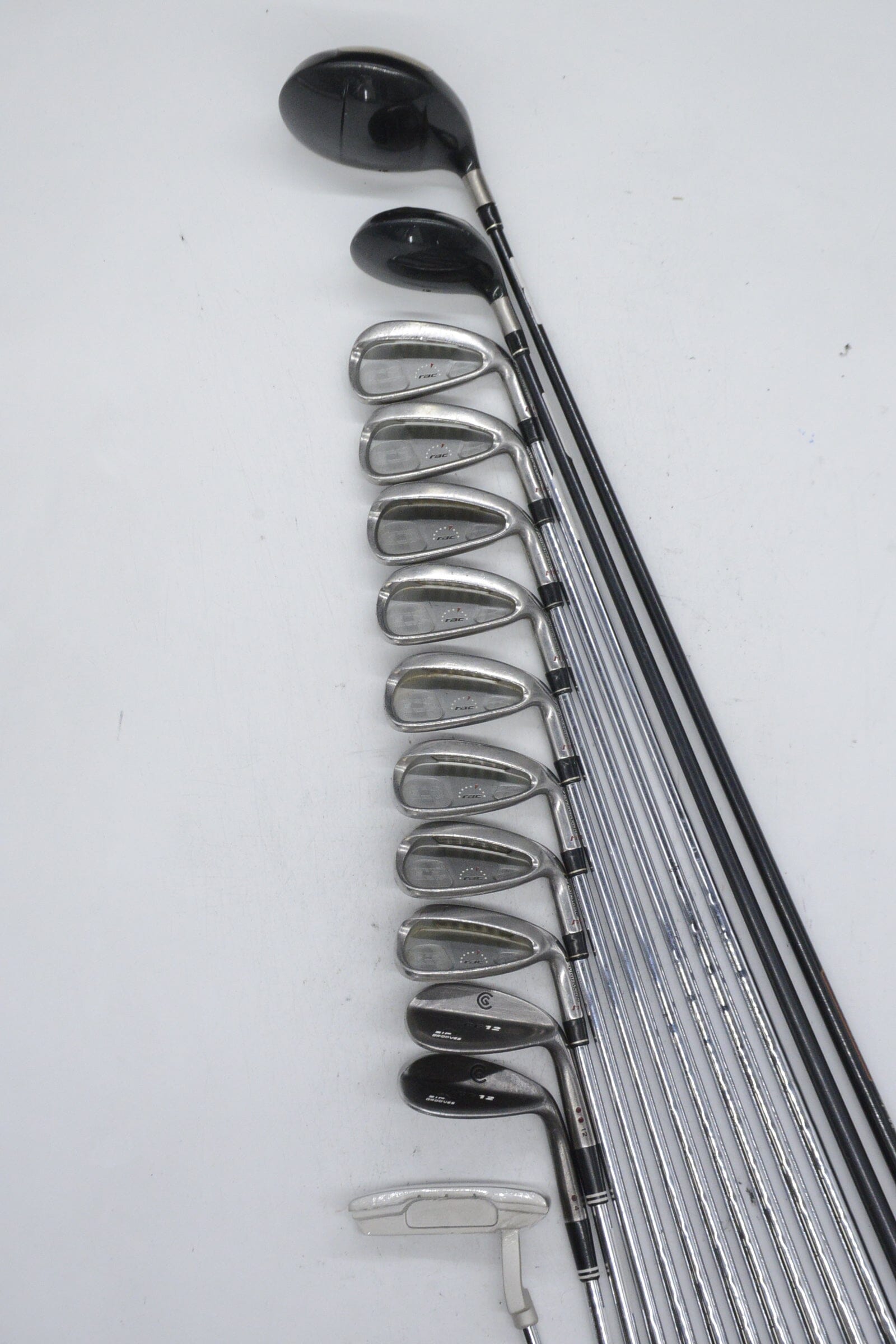 TaylorMade Rac HT Mixed Full Set S Flex +0.5" Golf Clubs GolfRoots