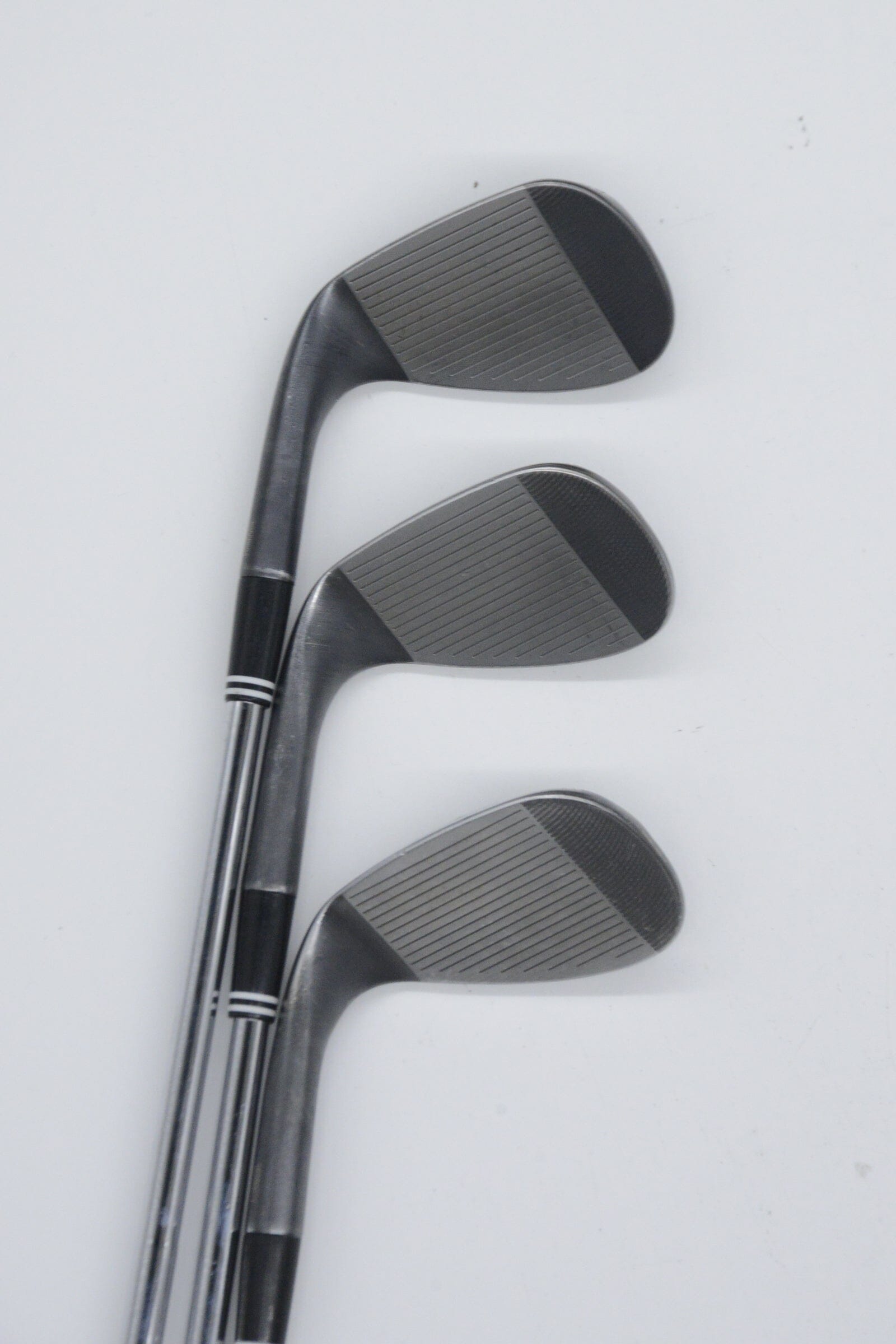 Cleveland RTX 6 ZipCore Black Satin 50, 54, 58 Degree Wedge Set S Flex Golf Clubs GolfRoots