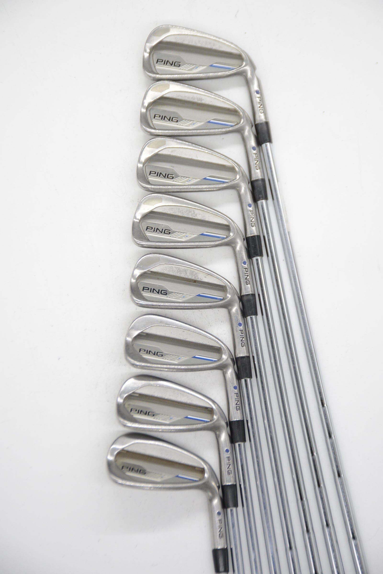 Ping I Series E1 3-PW Iron Set R Flex +0.25" Golf Clubs GolfRoots