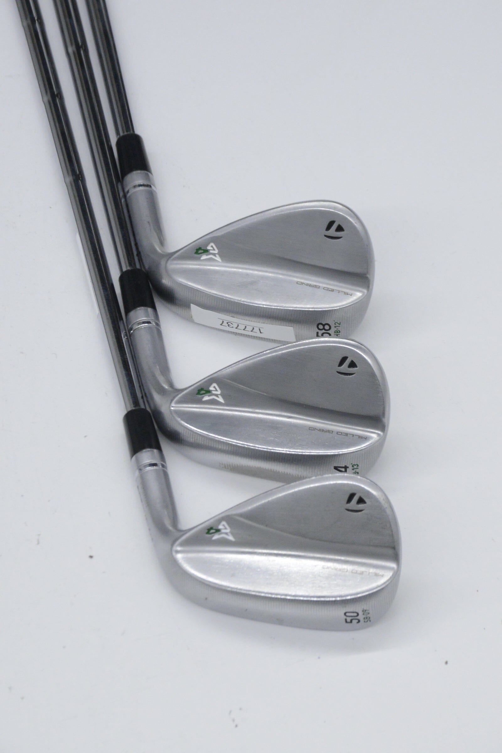 TaylorMade Milled Grind 4 Satin Chrome 50, 54, 58 Degree Wedge Set Wedge Flex