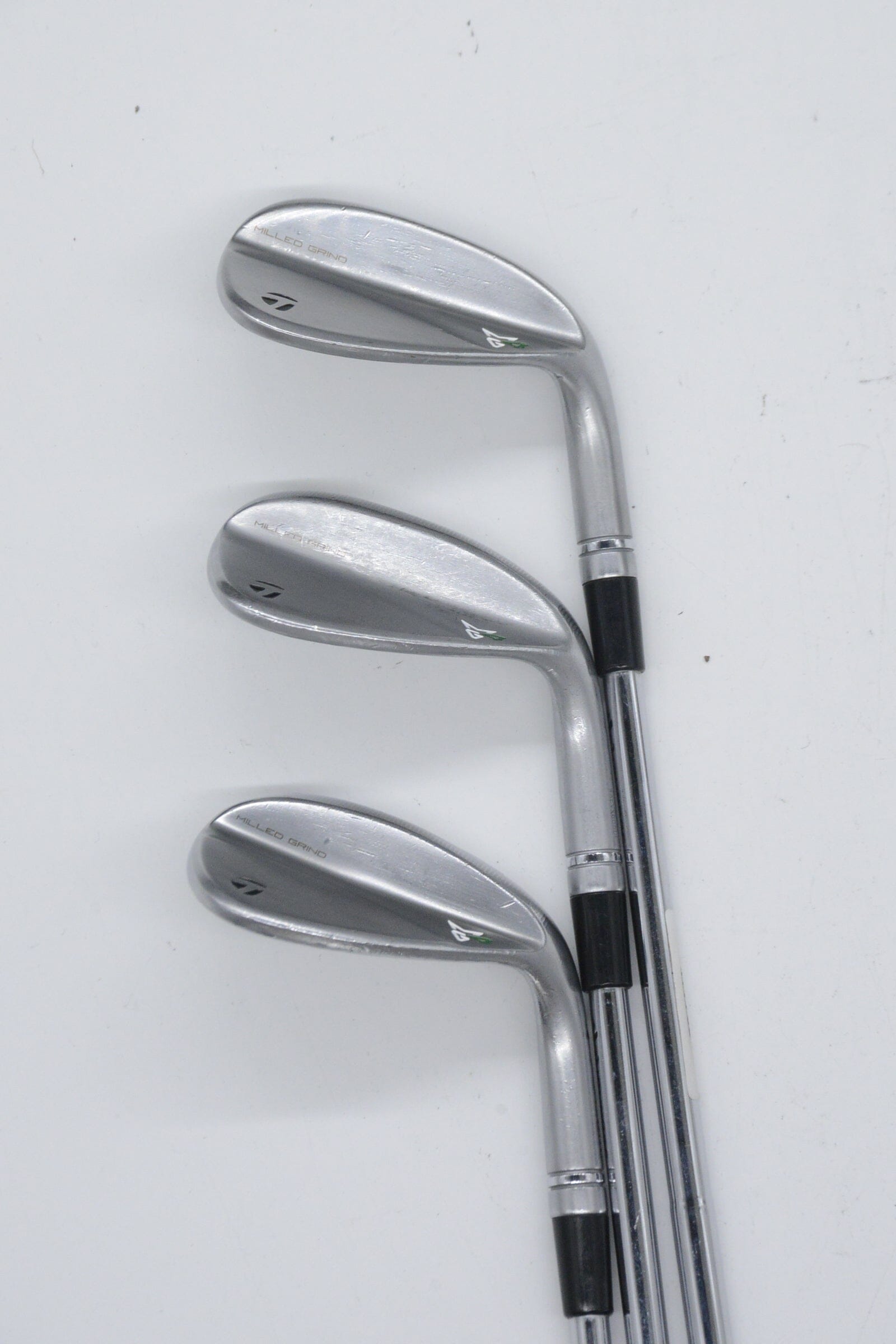 TaylorMade Milled Grind 4 Satin Chrome 50, 54, 58 Degree Wedge Set Wedge Flex