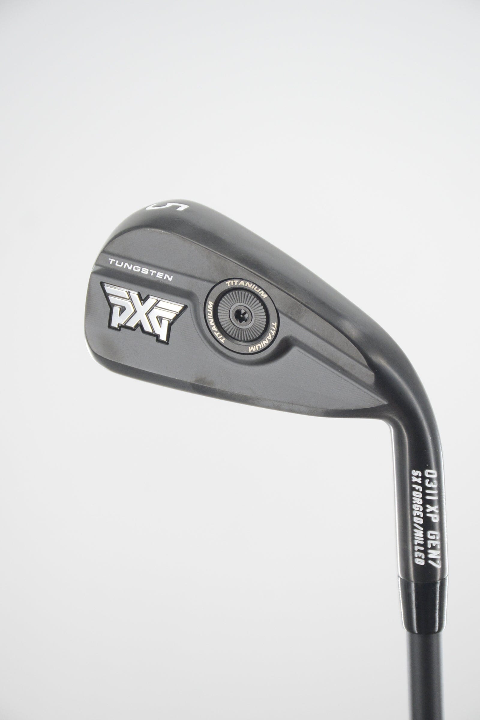 PXG 0311XP Gen 7 Black 5 Iron R Flex 38.25" Golf Clubs GolfRoots