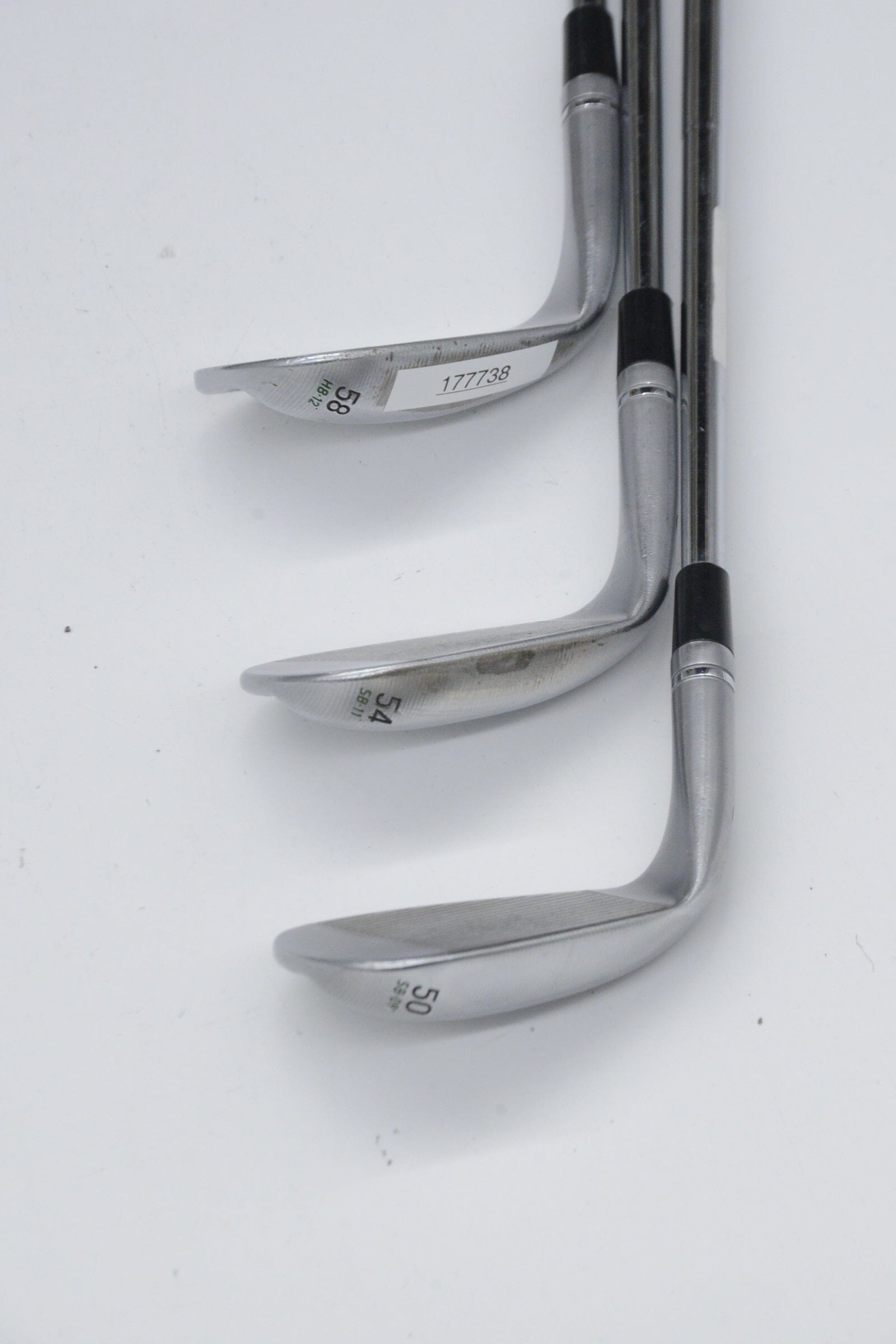 TaylorMade Milled Grind 4 Satin Chrome 50, 54, 58 Degree Wedge Set Wedge Flex