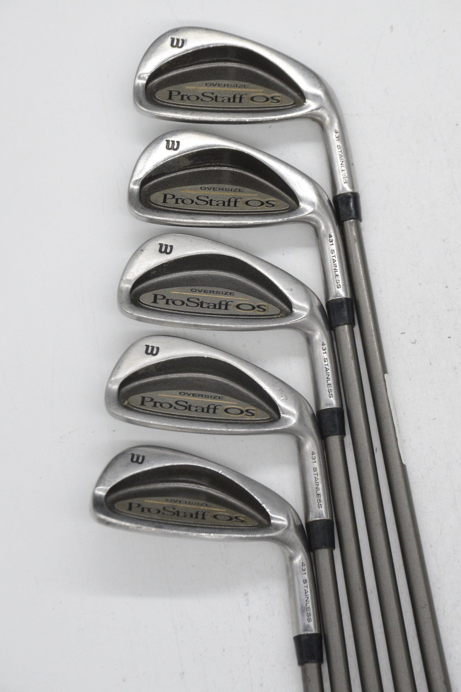 Wilson Pro Staff OS 4-7, 9 Iron Set R Flex -0.25" Golf Clubs GolfRoots