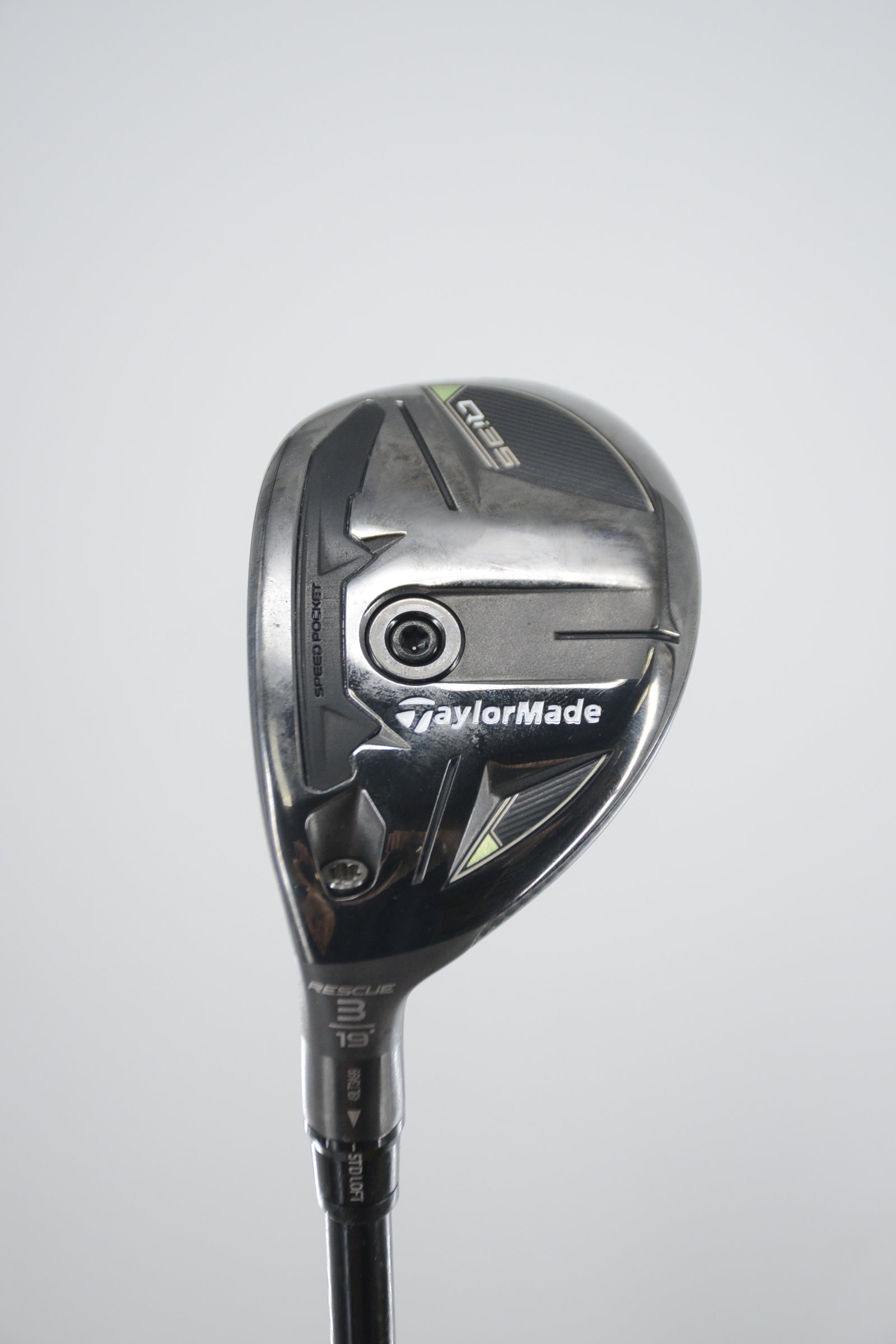 Lefty TaylorMade Qi35 Rescue 3 Hybrid X Flex 40.75"