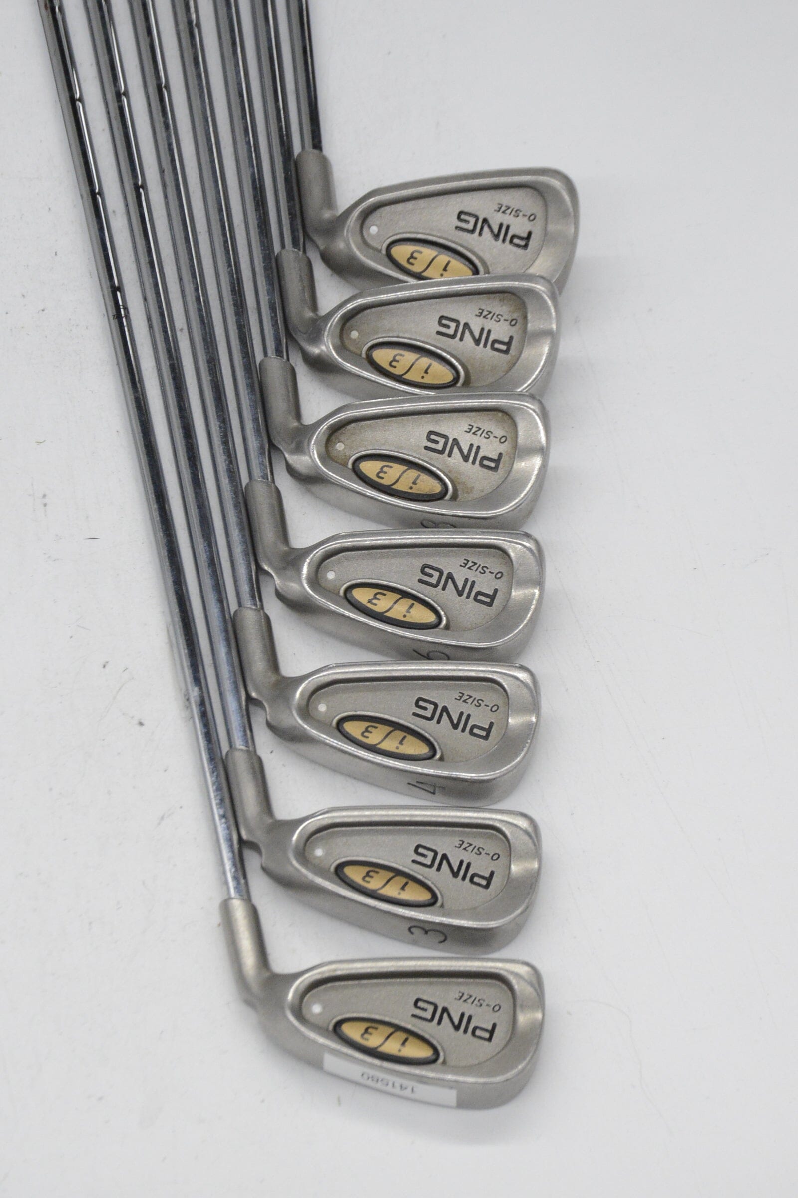 Ping I3 O-Size 2-4, 6, 8-PW Iron Set S Flex +0.75" Golf Clubs GolfRoots