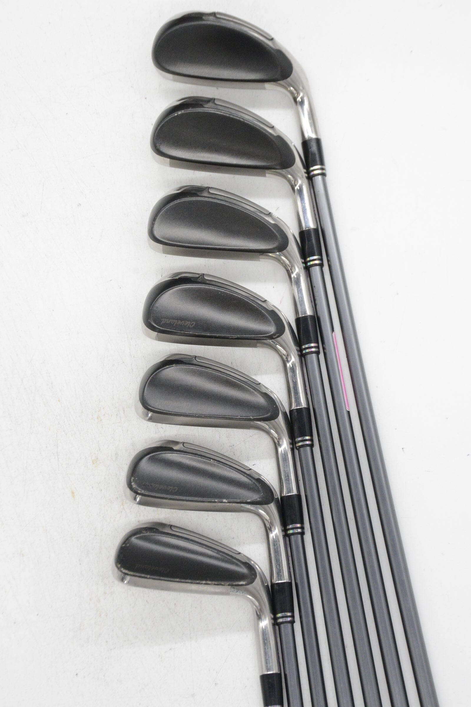 Women's Cleveland Hi-Bore W-Series 4-PW Iron Set W Flex -1.25" Golf Clubs GolfRoots