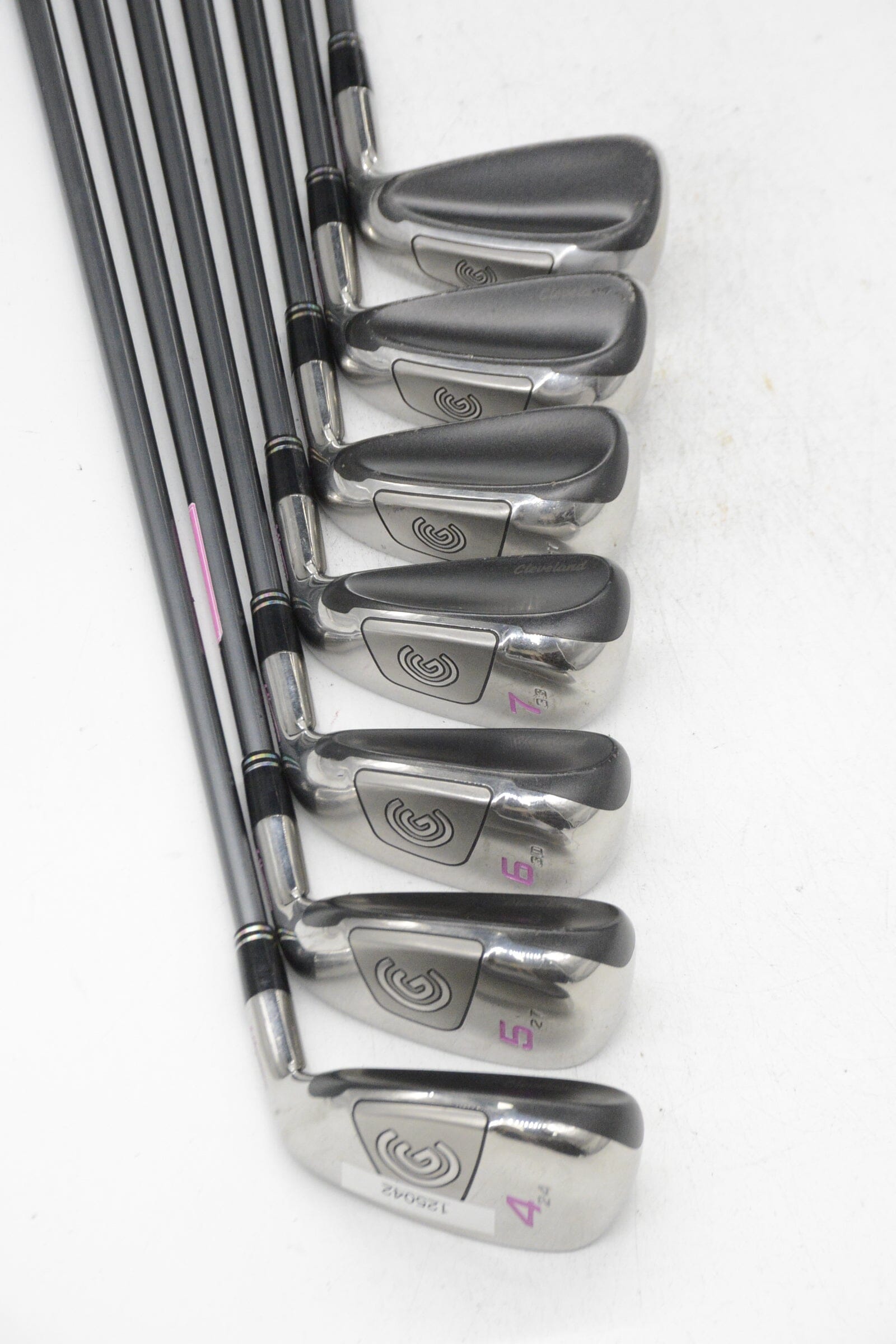 Women's Cleveland Hi-Bore W-Series 4-PW Iron Set W Flex -1.25" Golf Clubs GolfRoots