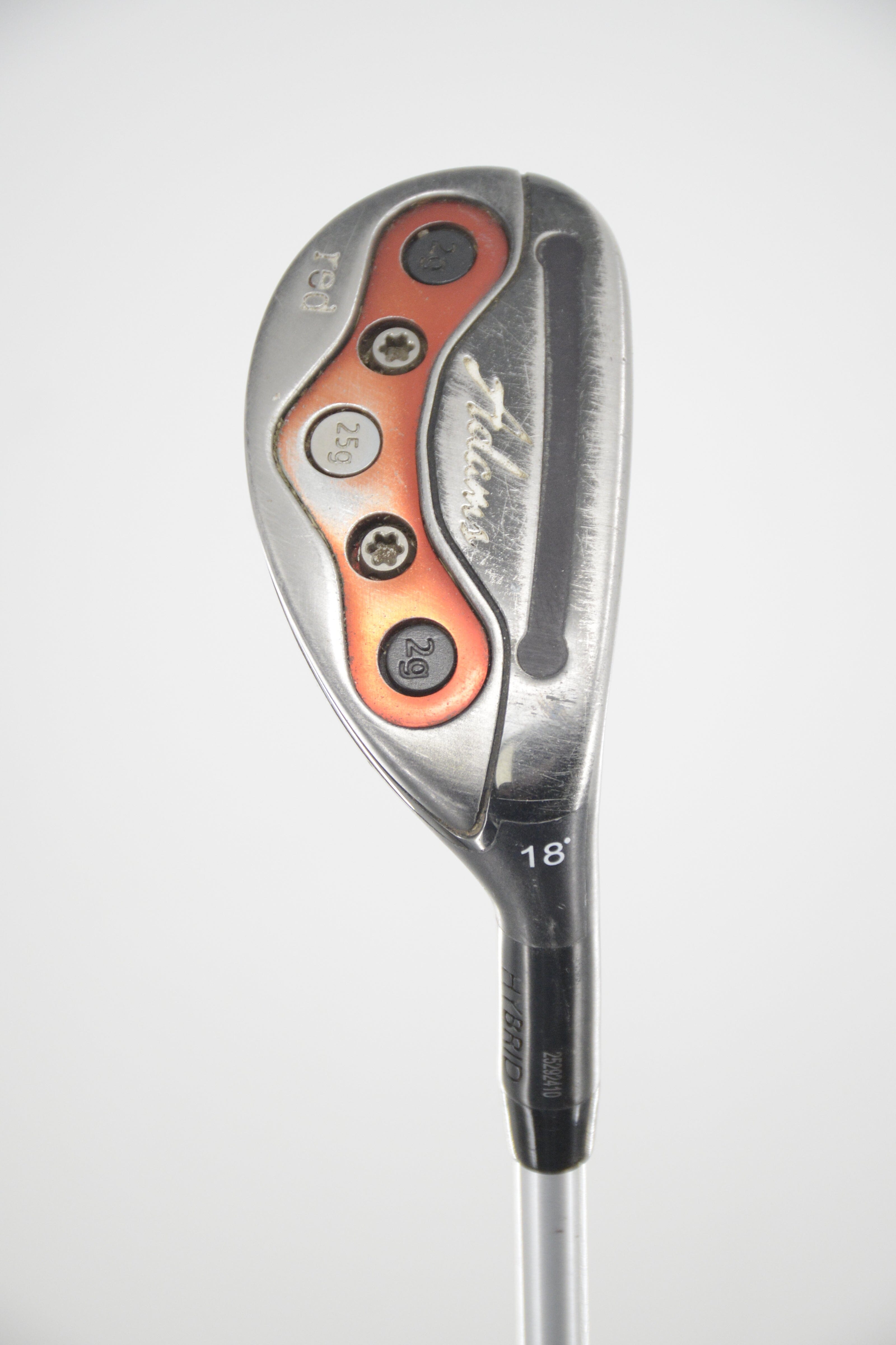 Adams Red 18 Degree Hybrid S Flex 40.25" Golf Clubs GolfRoots