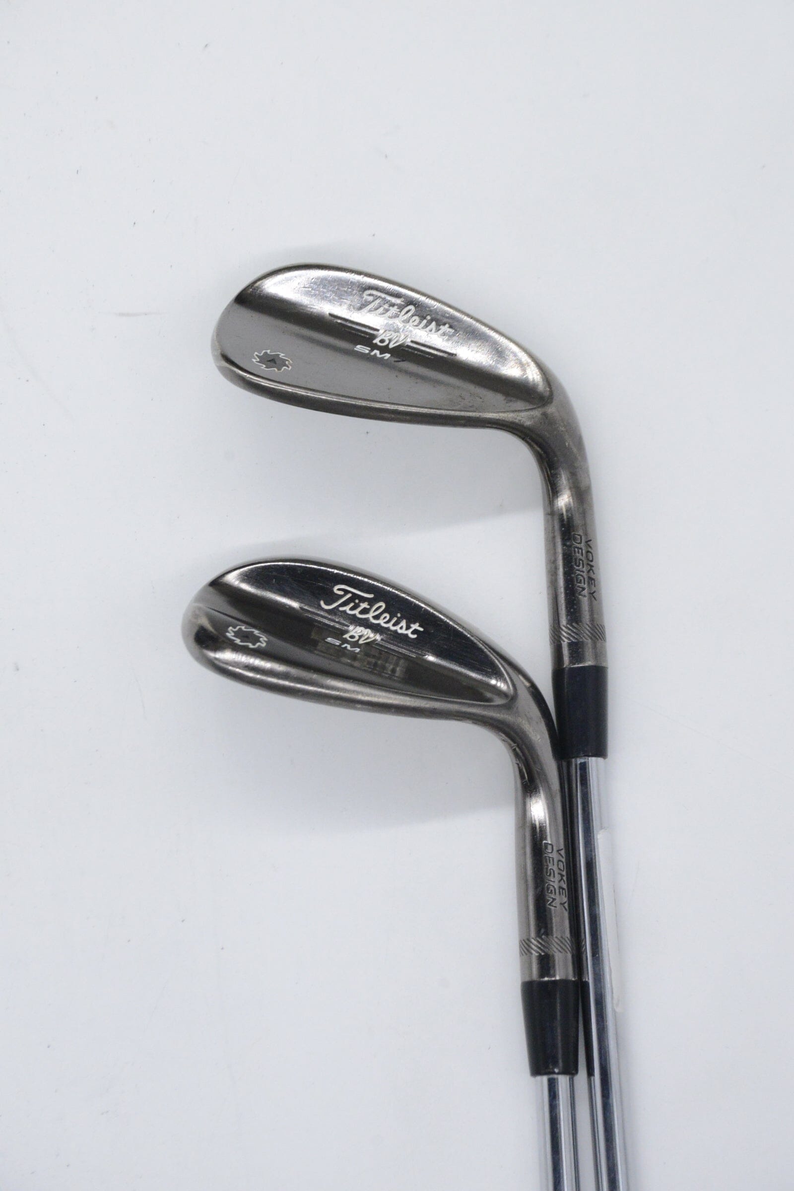 Titleist Vokey SM7 Brushed Steel 54 & 58 Degree Wedge Set S Flex Golf Clubs GolfRoots