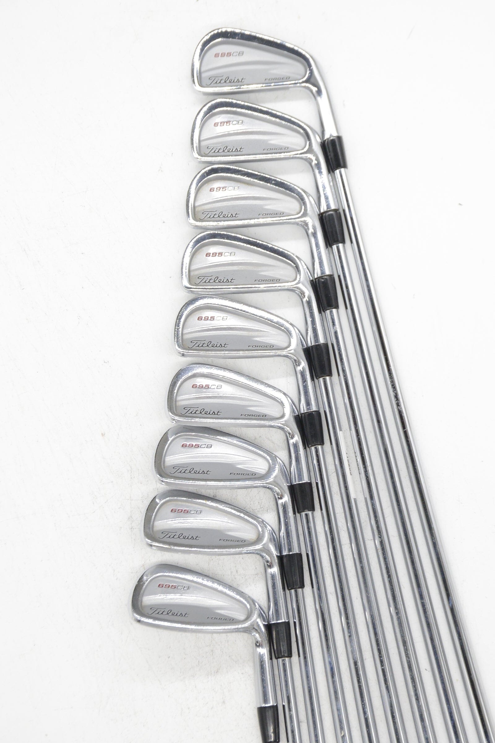 Titleist 695 CB Forged 2-PW Iron Set S Flex Std Length Golf Clubs GolfRoots