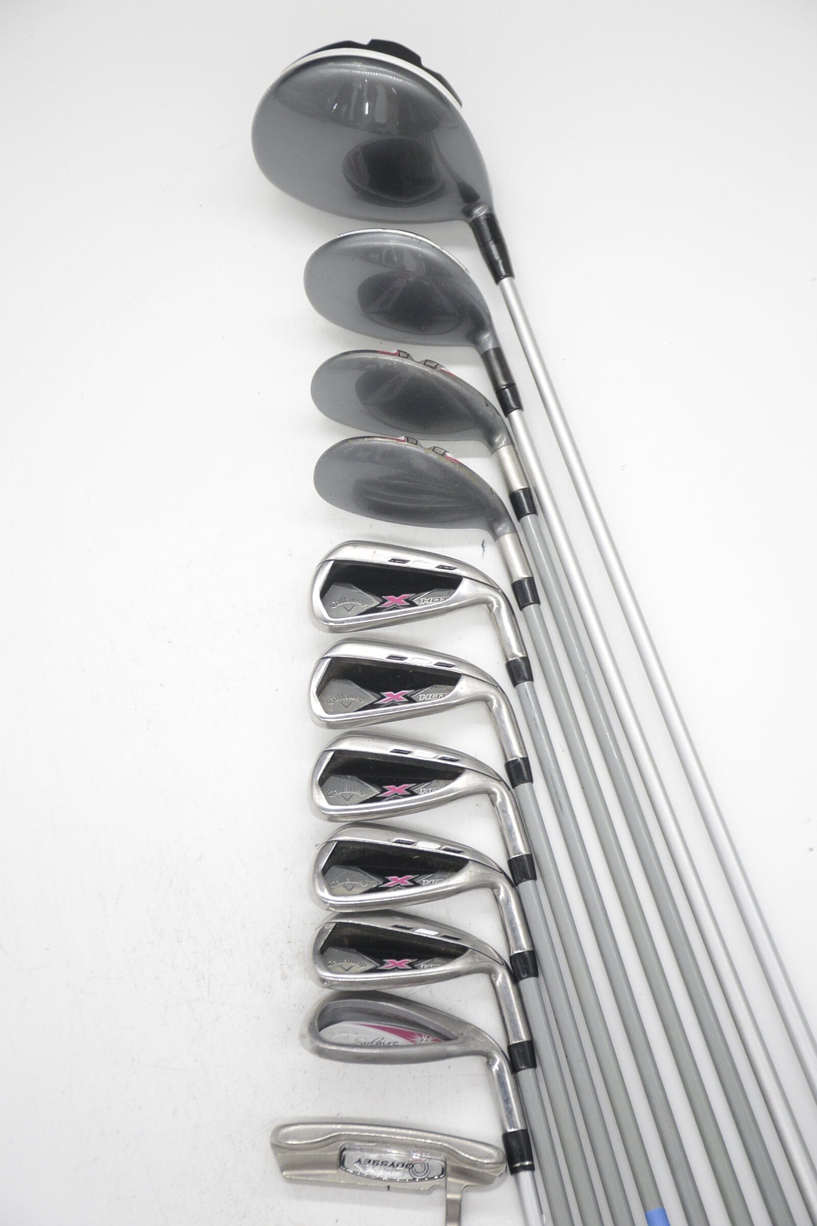 Women's Callaway X Hot N14 Mixed Full Set W Flex -0.5" Golf Clubs GolfRoots