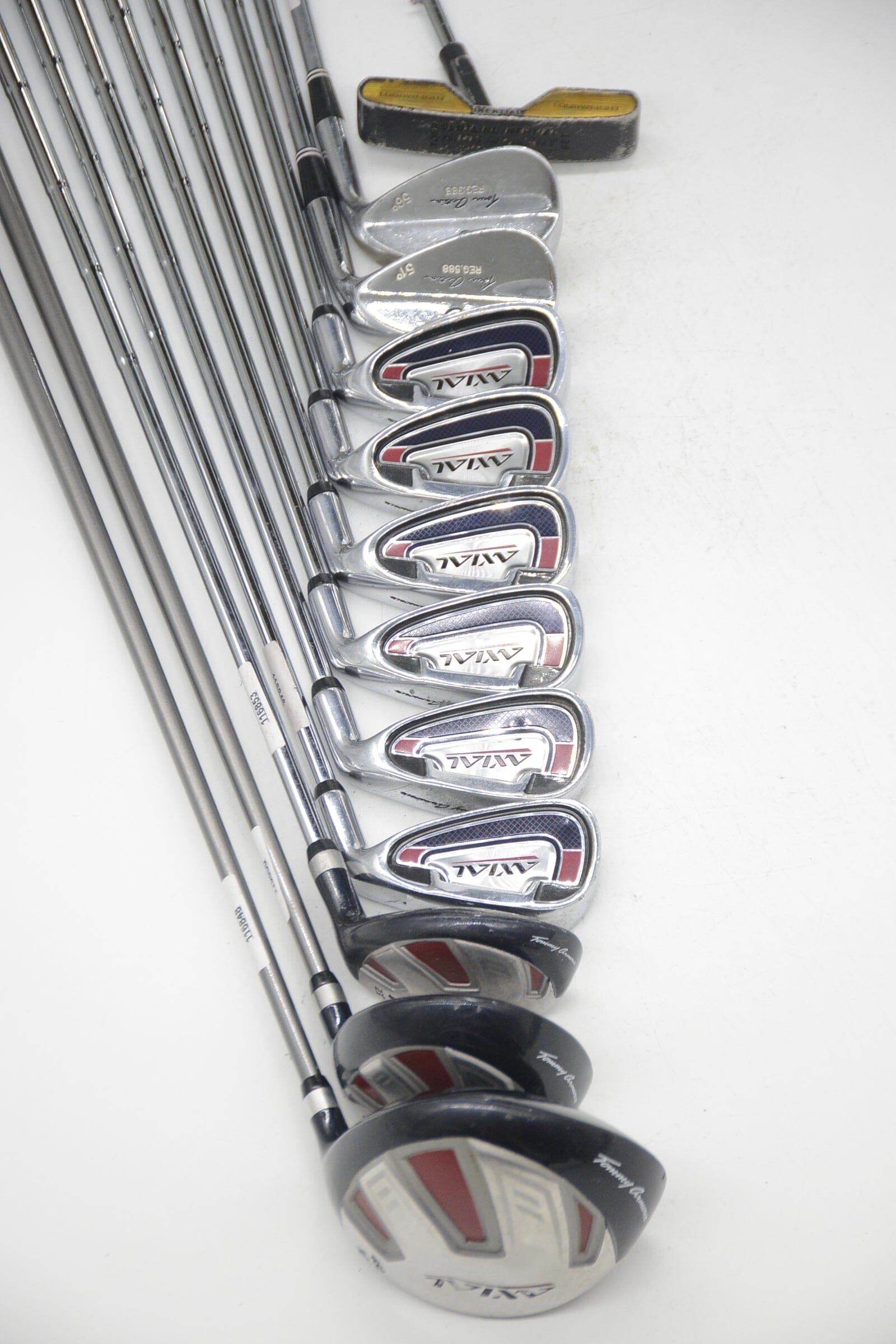 Tommy Armour Axial Mixed Full Set Uniflex Std Length Golf Clubs GolfRoots