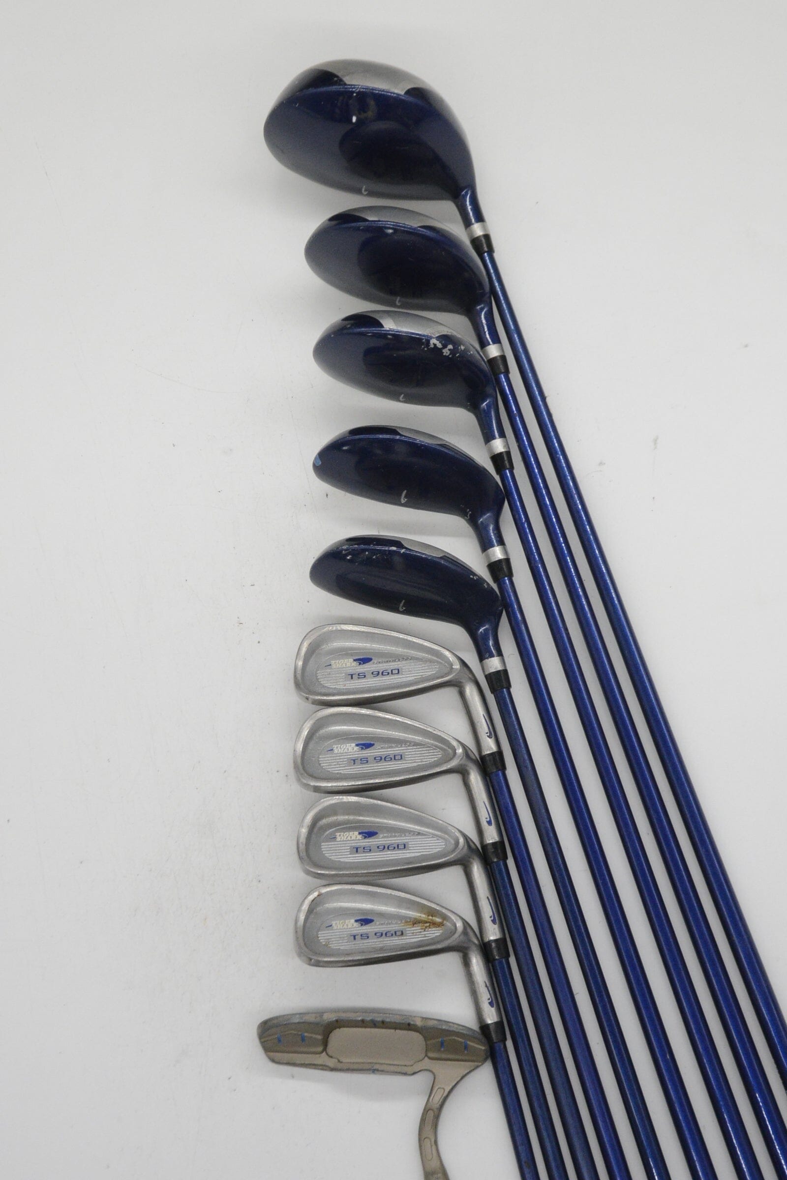 Women's Tiger Shark TS 960 Mixed Full Set W Flex -0.25" Golf Clubs GolfRoots