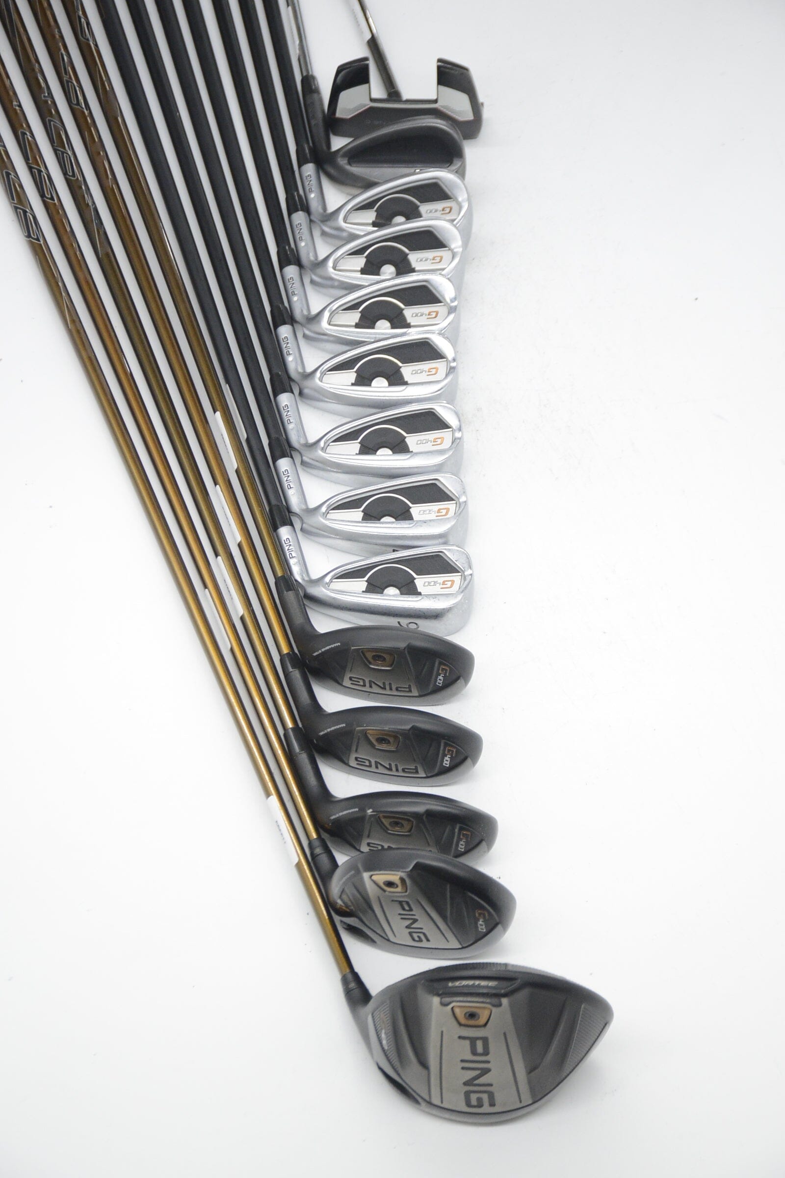 Ping G400 Mixed Full Set R Flex +0.75" Golf Clubs GolfRoots