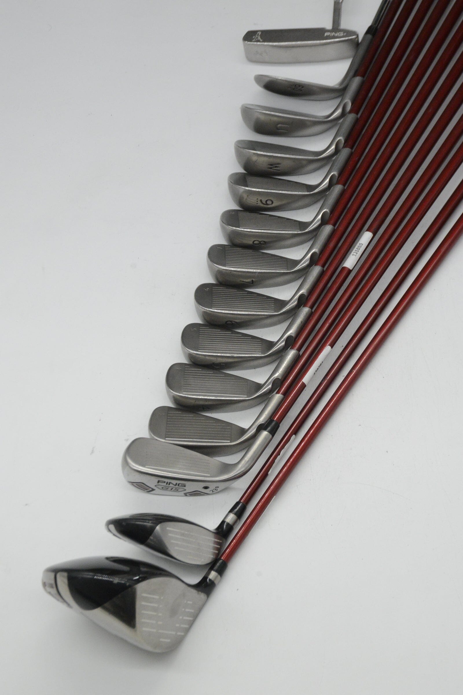 Ping G15 Mixed Full Set R Flex -0.5" Golf Clubs GolfRoots