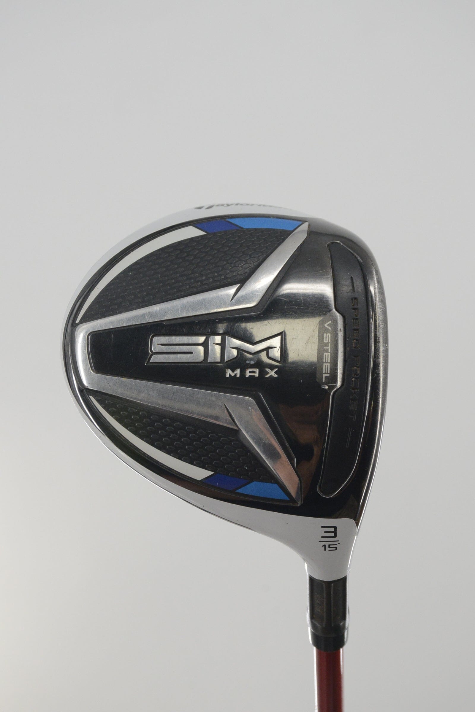 TaylorMade SIM Max 3 Wood S Flex 43" Golf Clubs GolfRoots