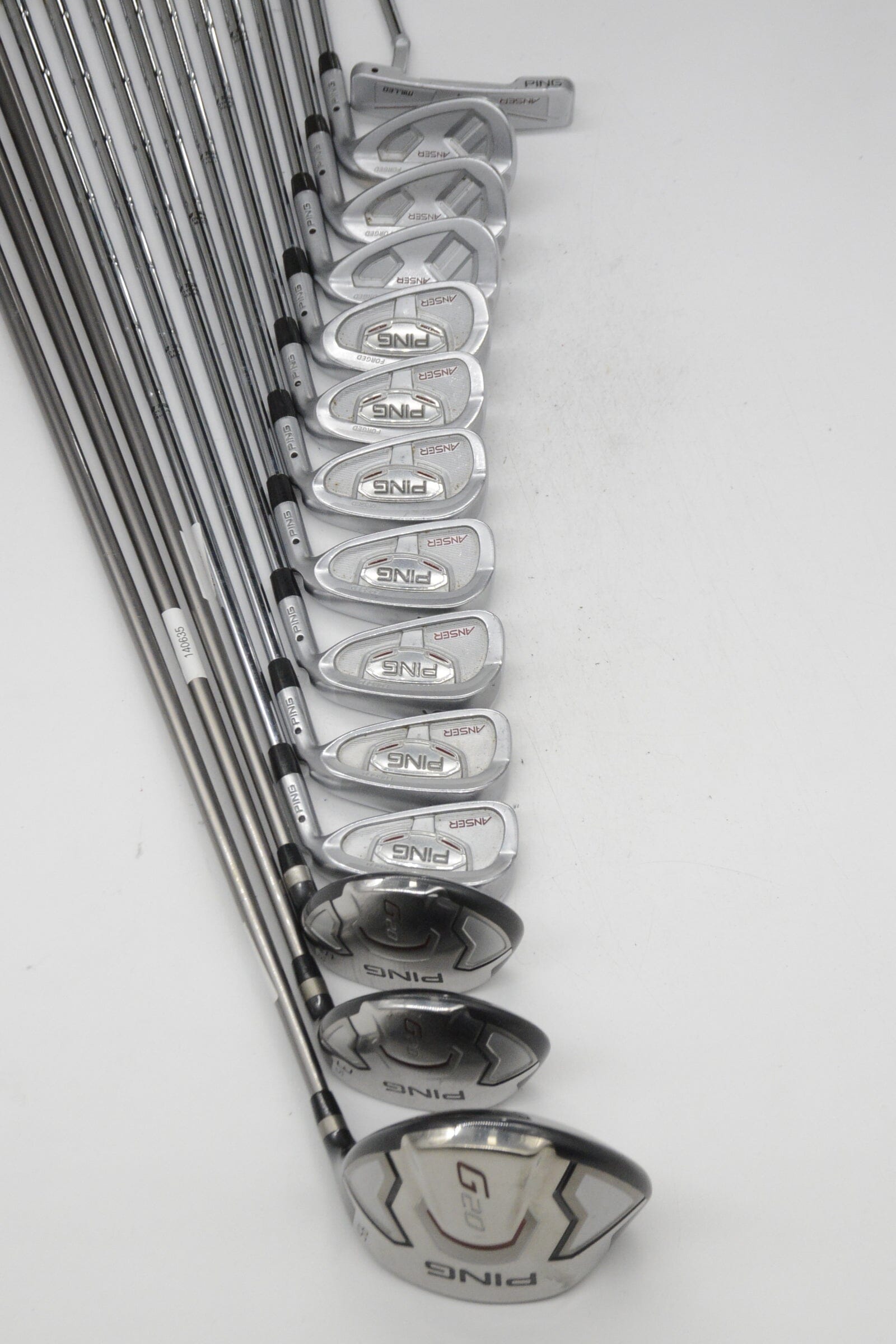 Ping Anser Forged Mixed Full Set S Flex -0.5" Golf Clubs GolfRoots