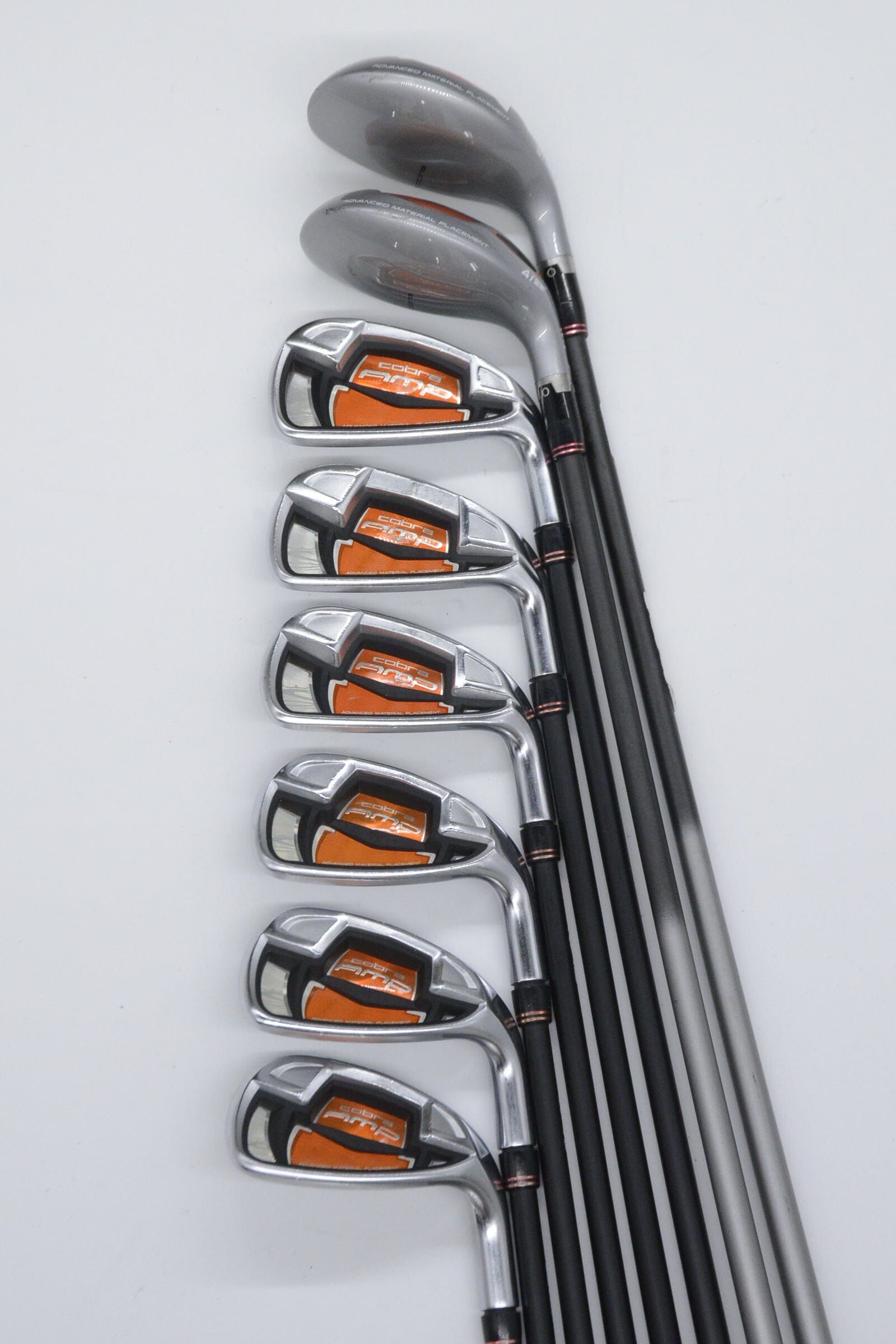 Cobra Amp 3H-4H, 5-PW Iron Set R Flex -0.25"