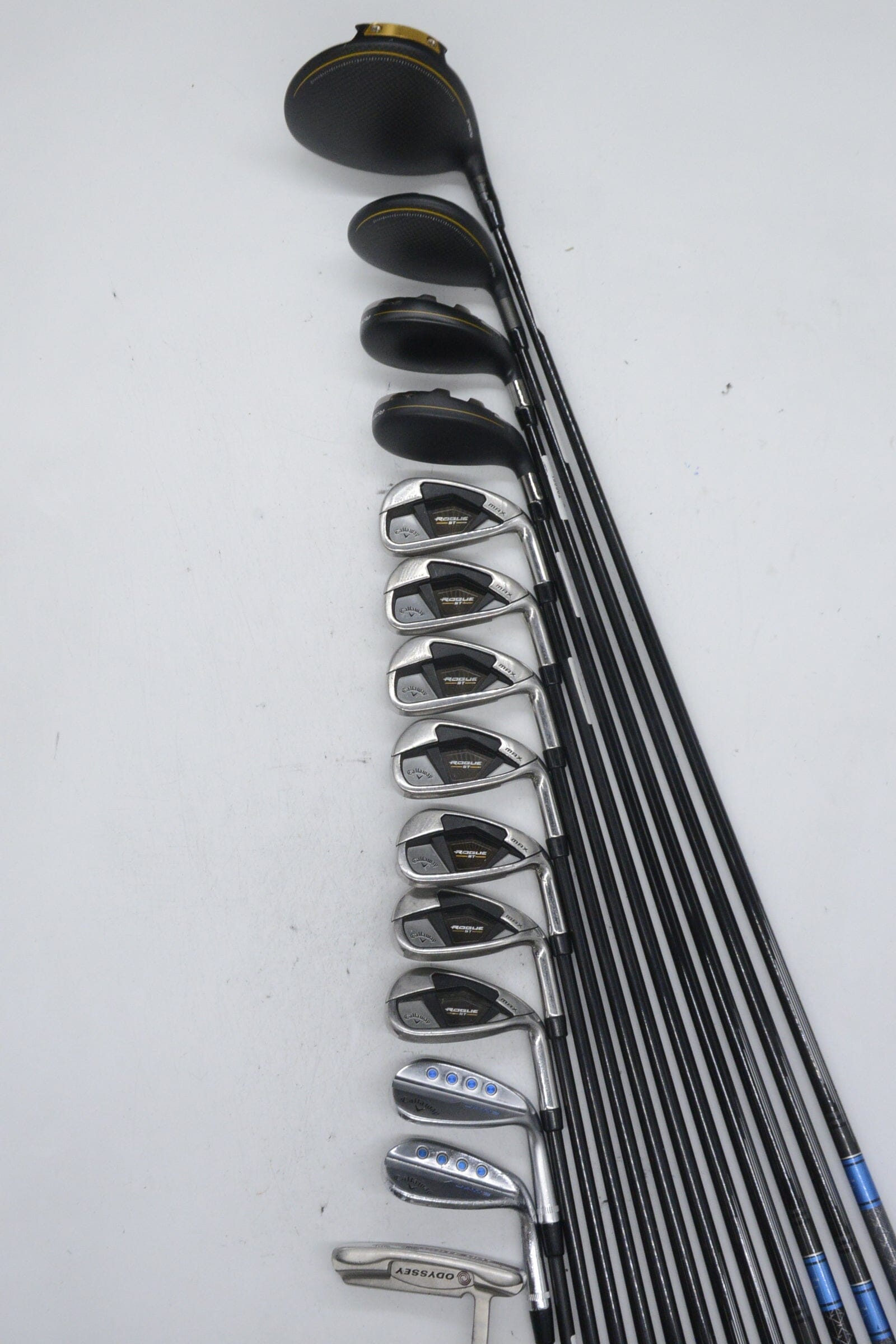Callaway Rogue ST Max Mixed Full Set R Flex -0.5" Golf Clubs GolfRoots
