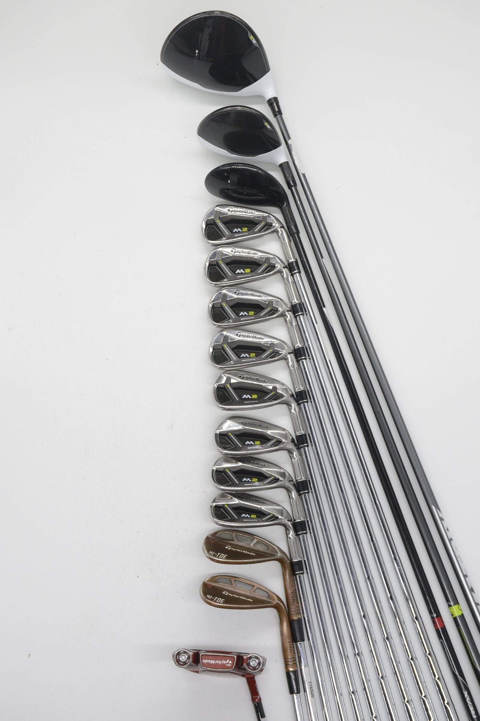 TaylorMade M2 2019 Mixed Full Set R Flex +0.25" Golf Clubs GolfRoots