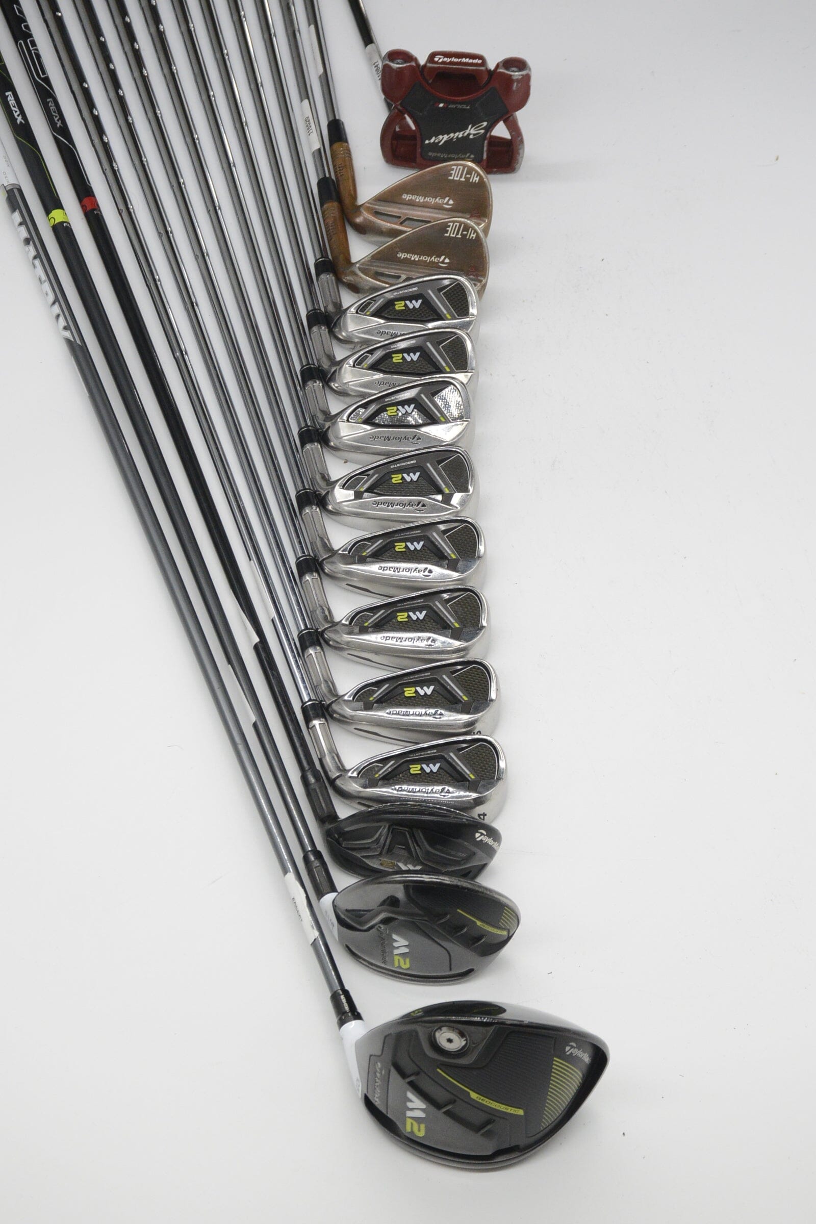 TaylorMade M2 2019 Mixed Full Set R Flex +0.25" Golf Clubs GolfRoots