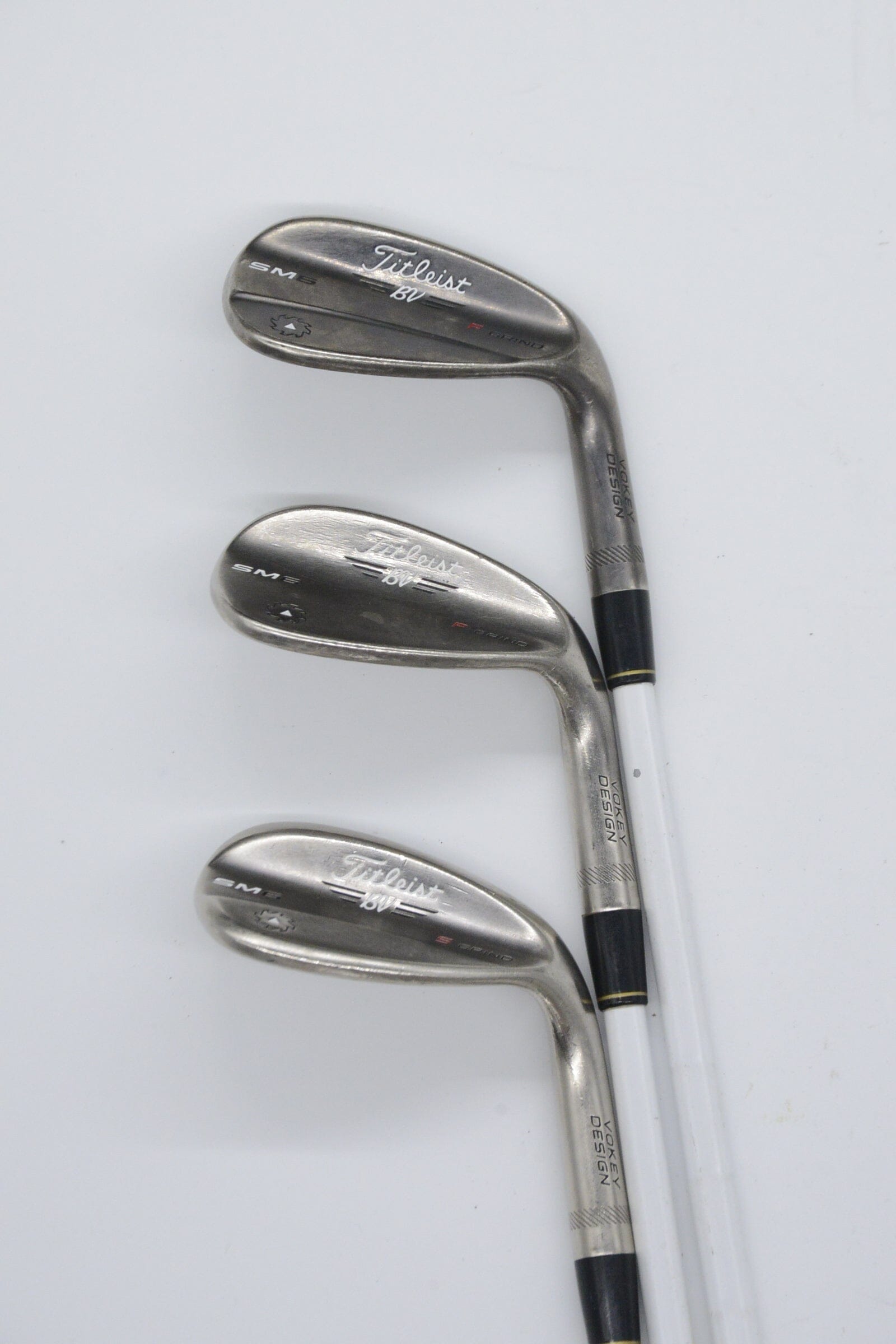 Titleist Vokey SM6 Steel Gray 50, 54, 58 Degree Wedge Set Wedge Flex Golf Clubs GolfRoots