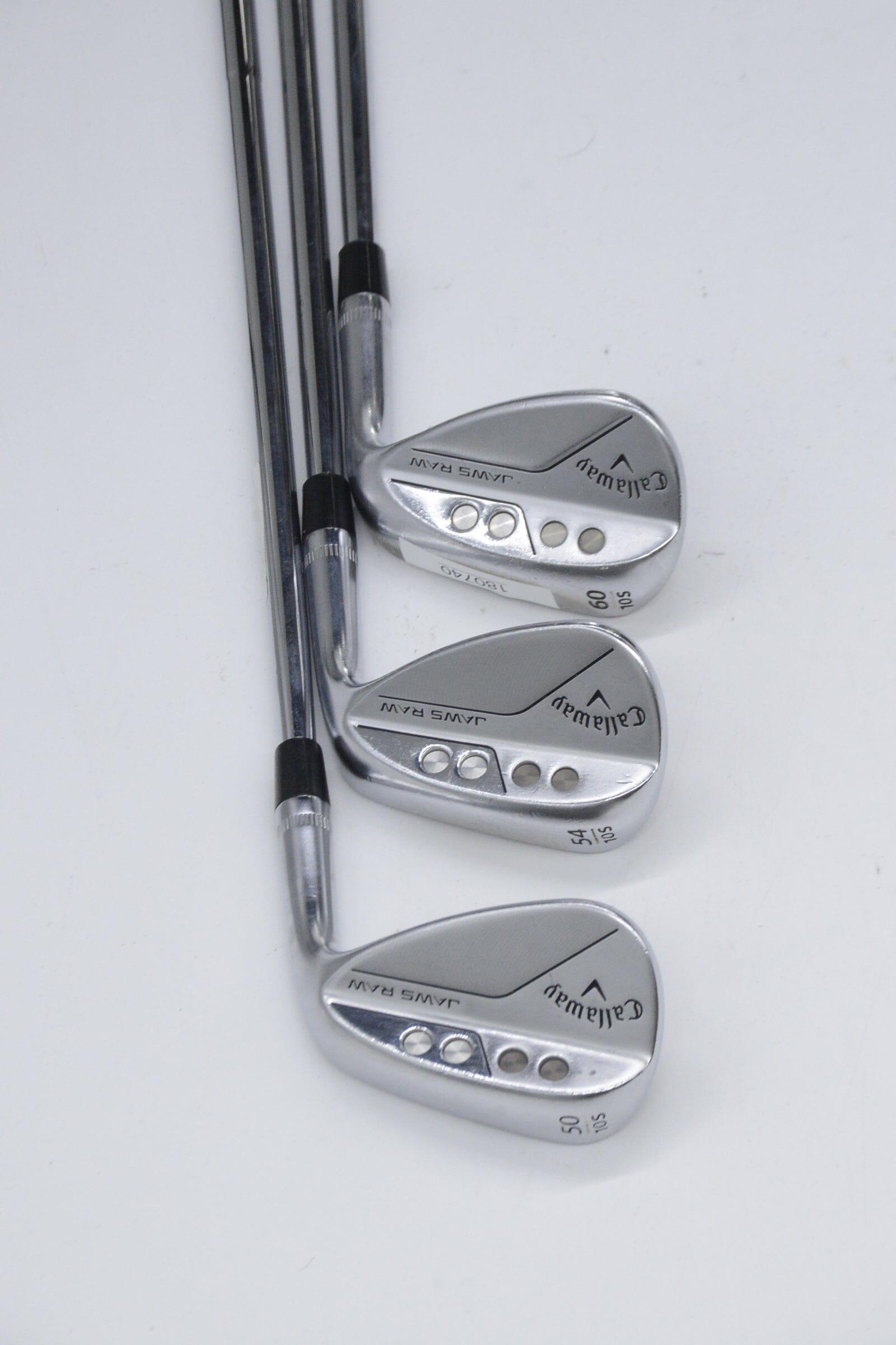 Callaway Jaws Raw 50, 54, 60 Degree Wedge Set Wedge Flex Golf Clubs GolfRoots