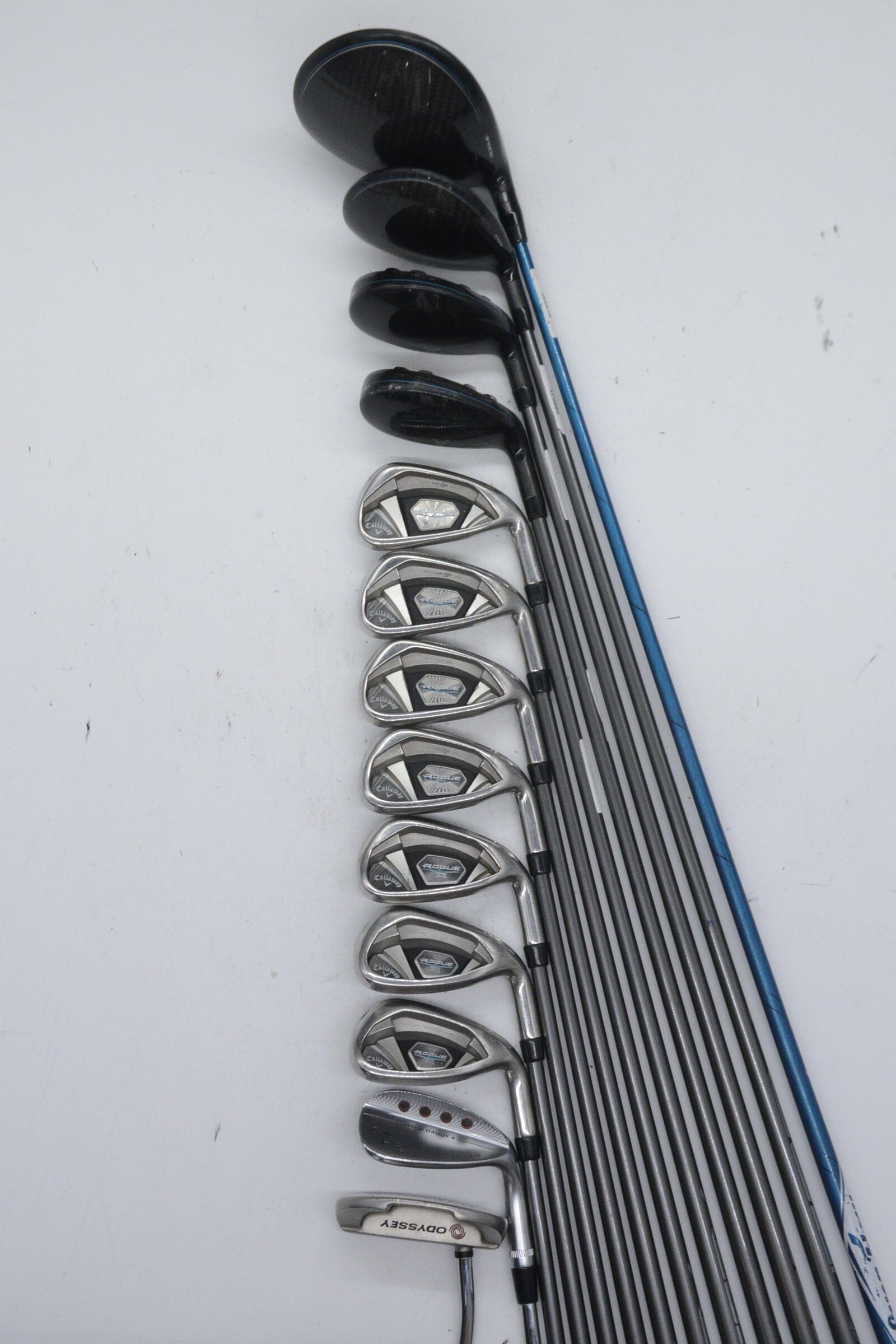 Callaway Rogue X Mixed Full Set R Flex -0.5" Golf Clubs GolfRoots