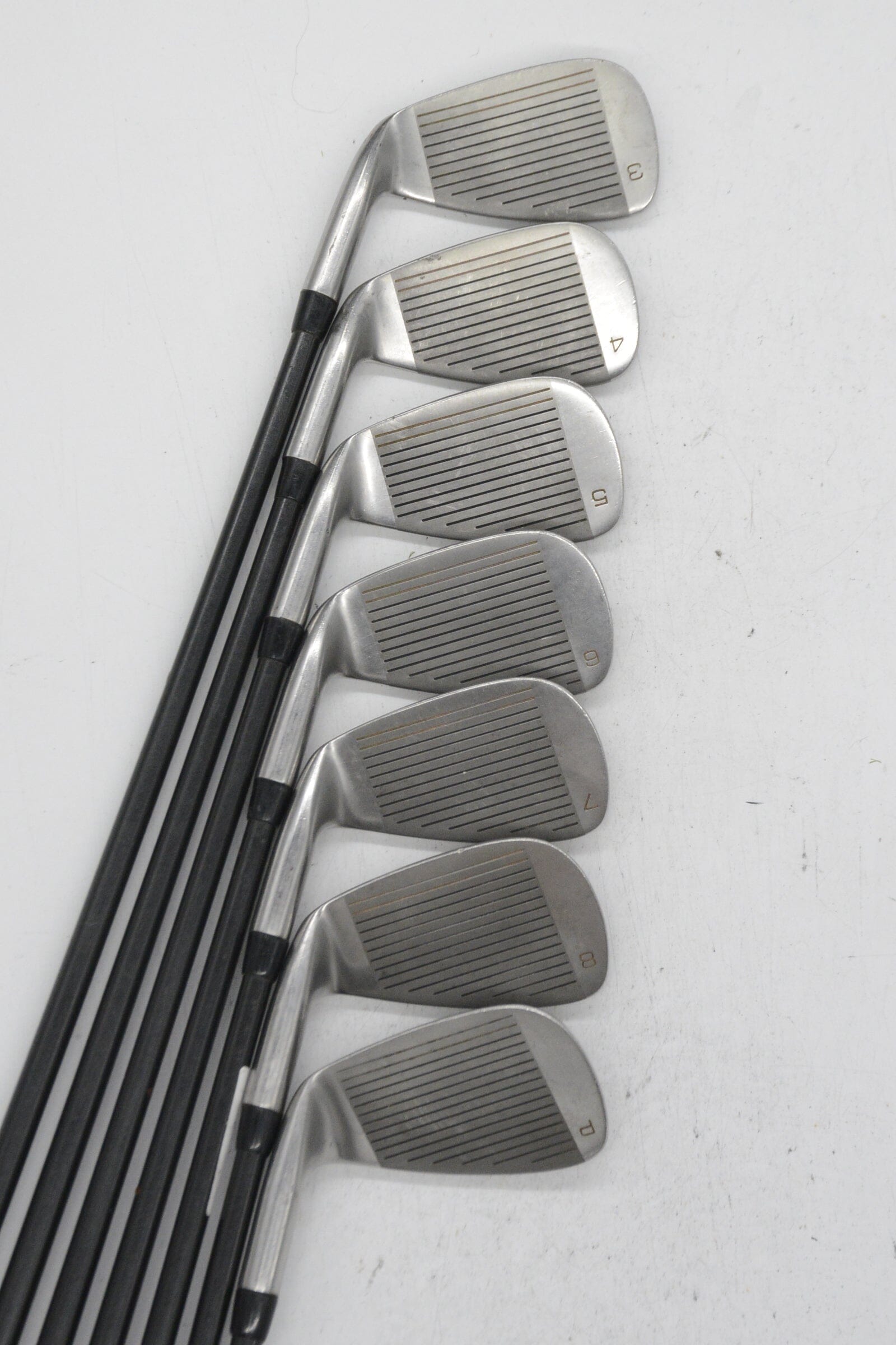 Spalding Pro Impact 3-8, PW Iron Set S Flex -0.25" Golf Clubs GolfRoots