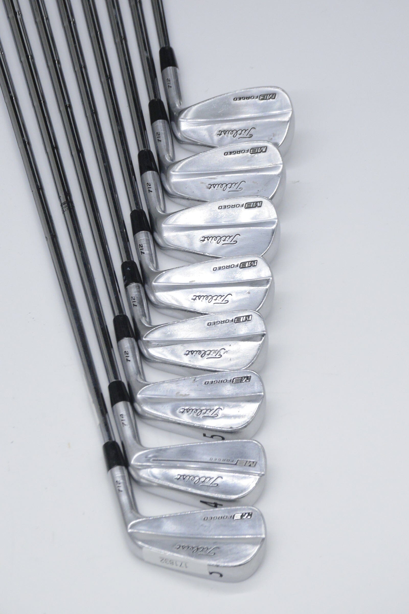 Titleist 712 MB Forged 3-PW Iron Set X Flex Std Length Golf Clubs GolfRoots