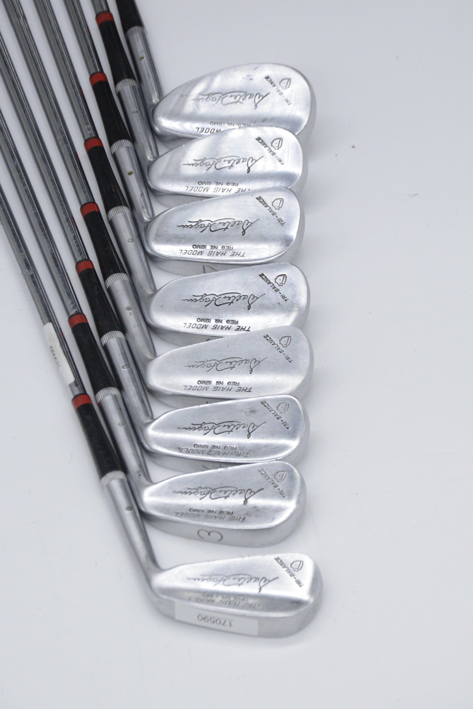 Walter Hagen Haig Model 2-9 Iron Set S Flex -0.5"