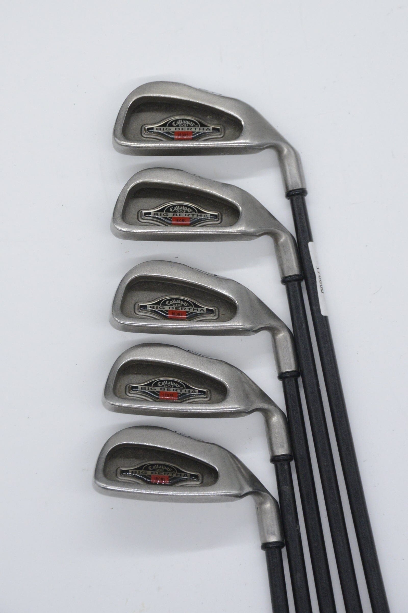 Callaway Big Bertha 1996 5-9 Iron Set R Flex -0.5"